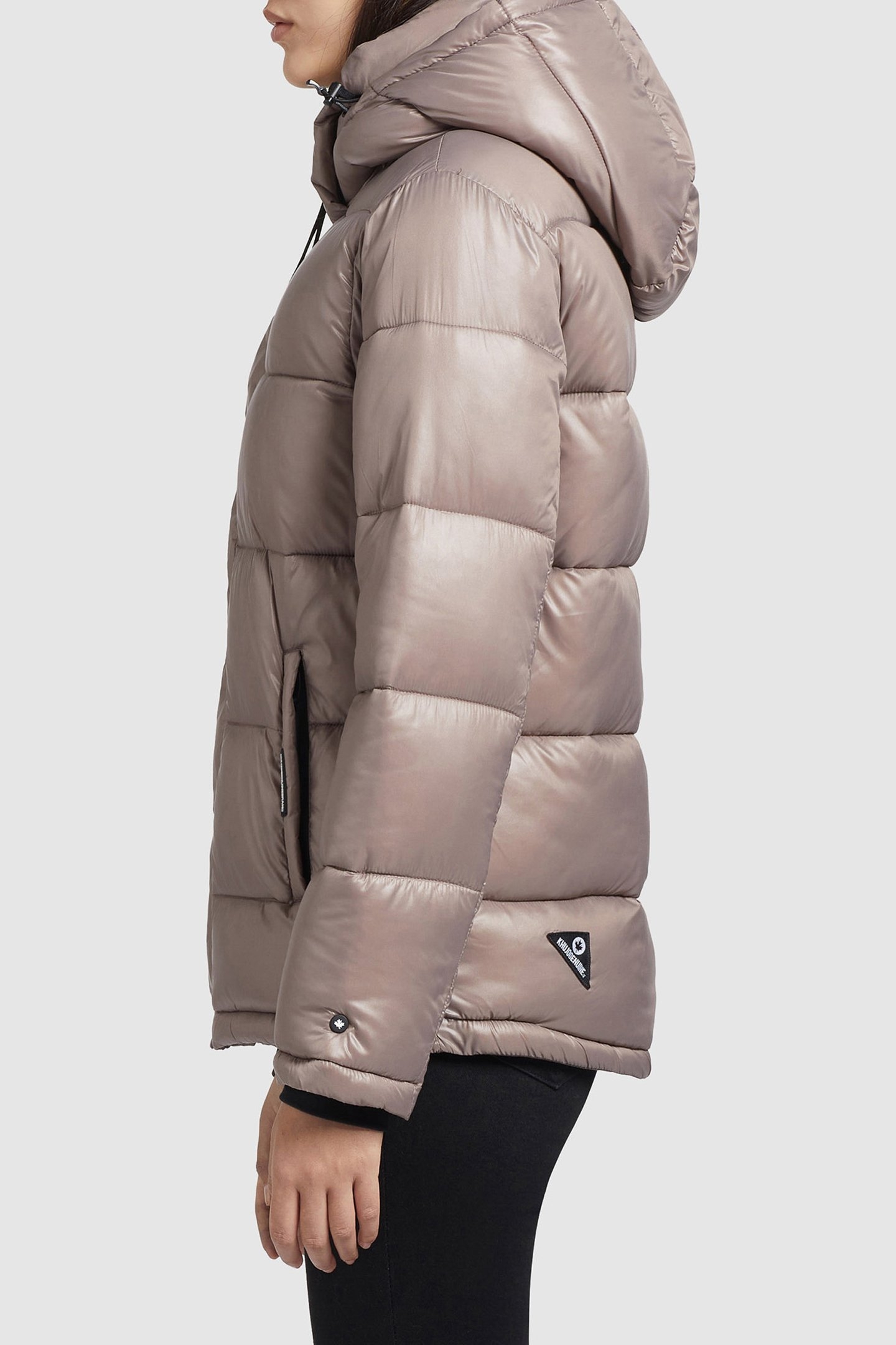 GERDA SHINY HIGH SHINE TAUPE GREY 6