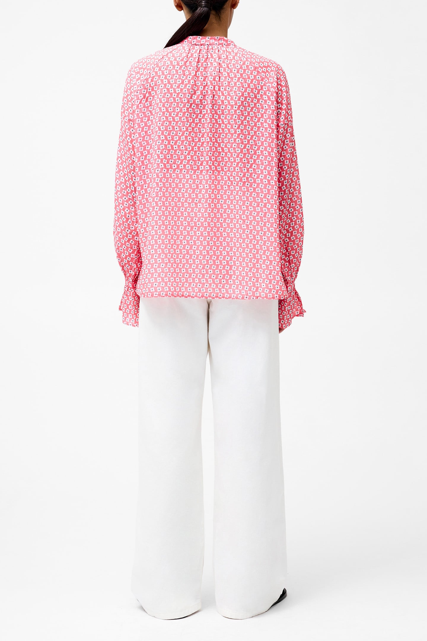 ABILENE FIL COUPE SHIRT RASPBERRY PINK 2