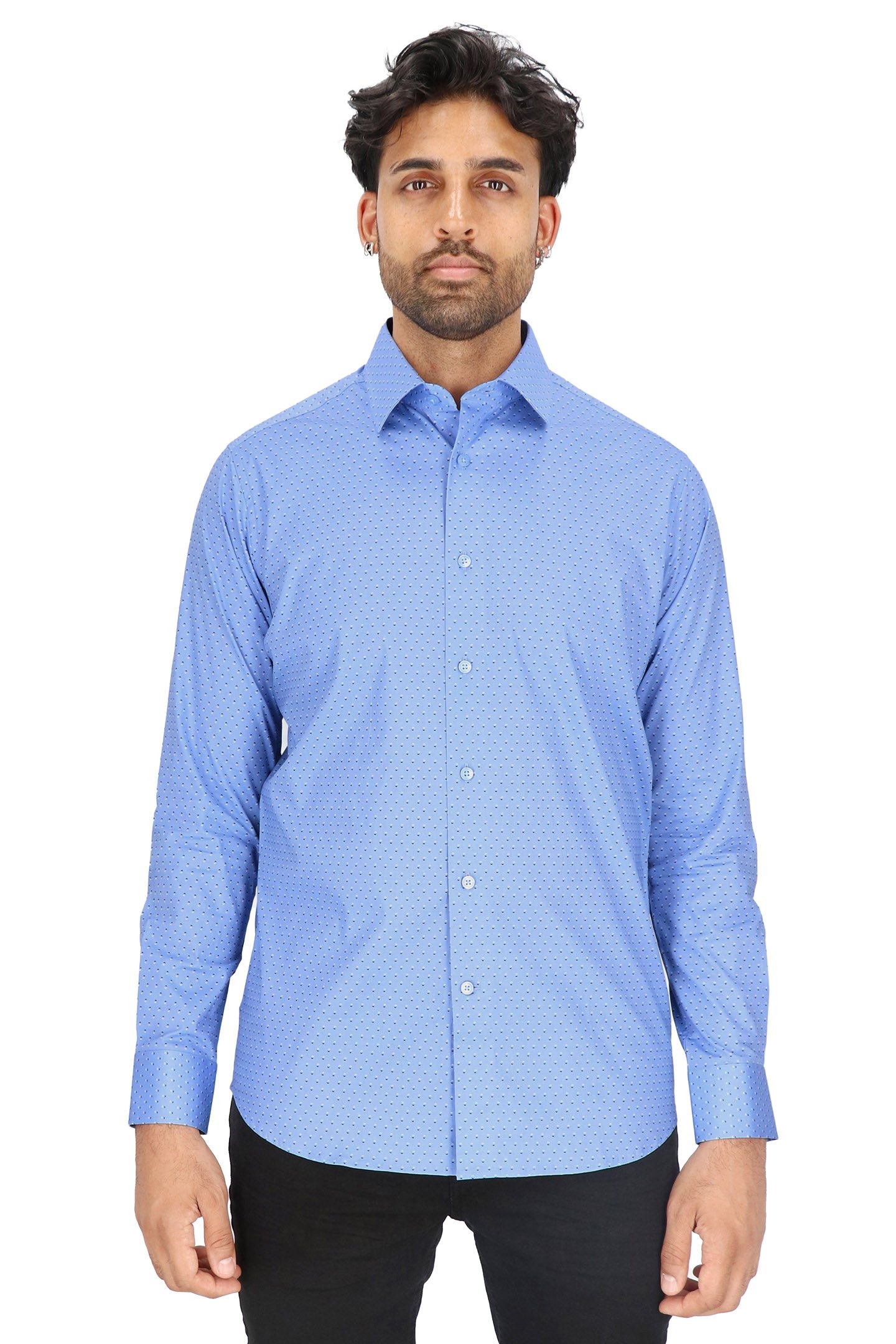 DRESS SHIRT BLUE 3