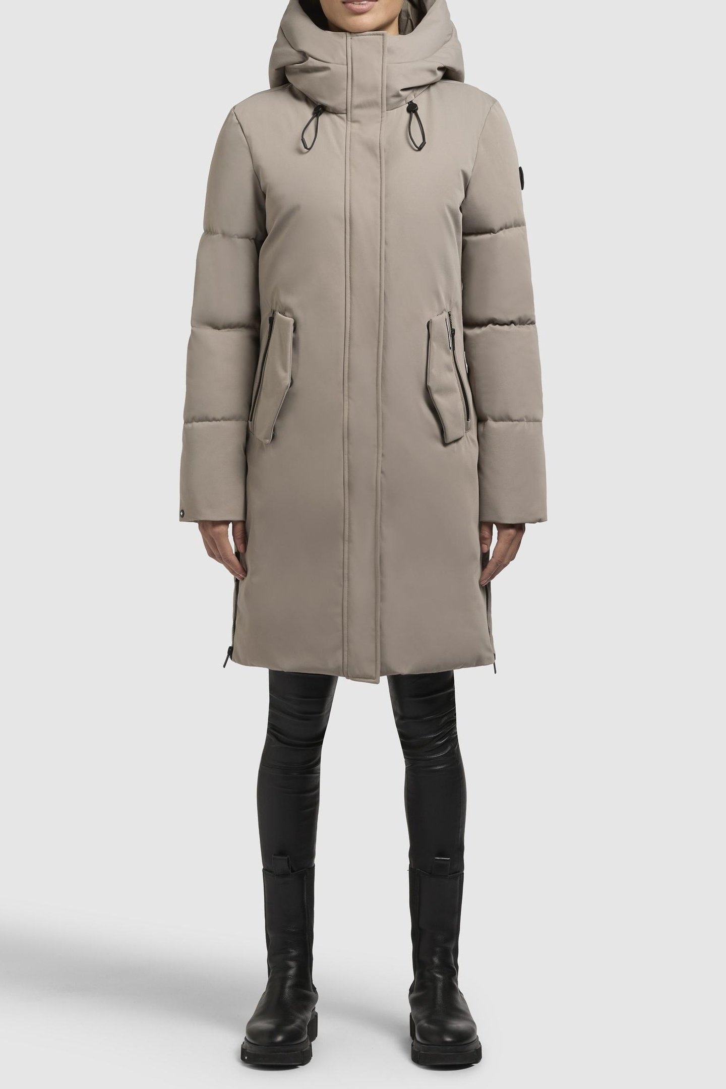 LEANE COAT GREIGE 3