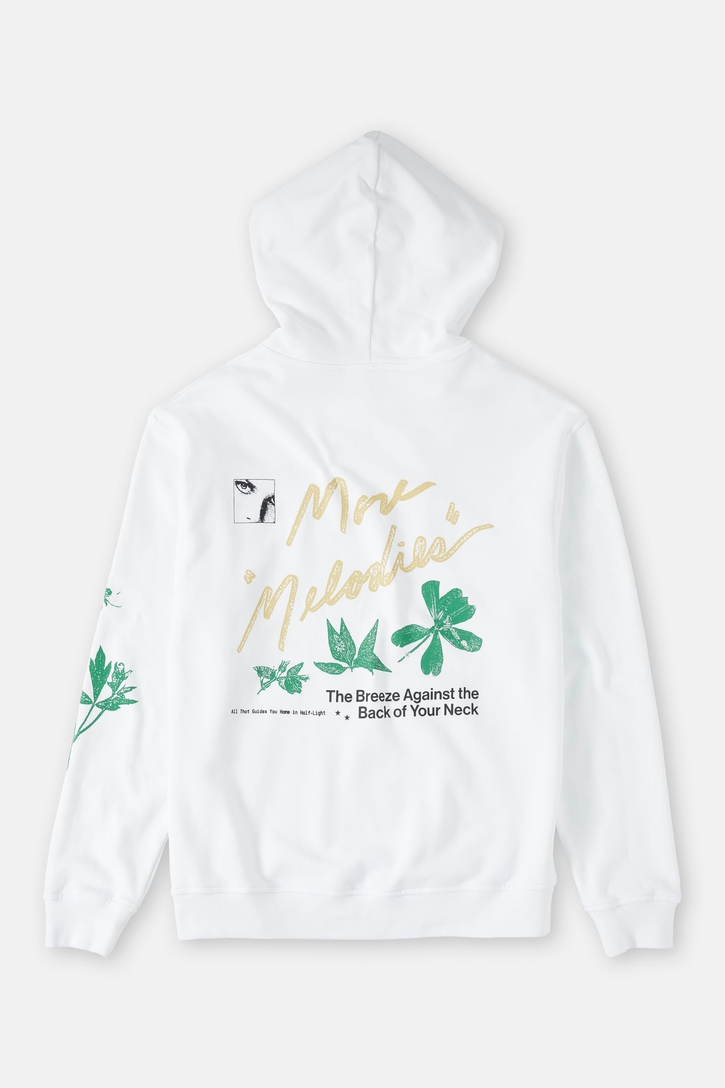 PRINTED HOODIE T-SHIRTS WHITE 5