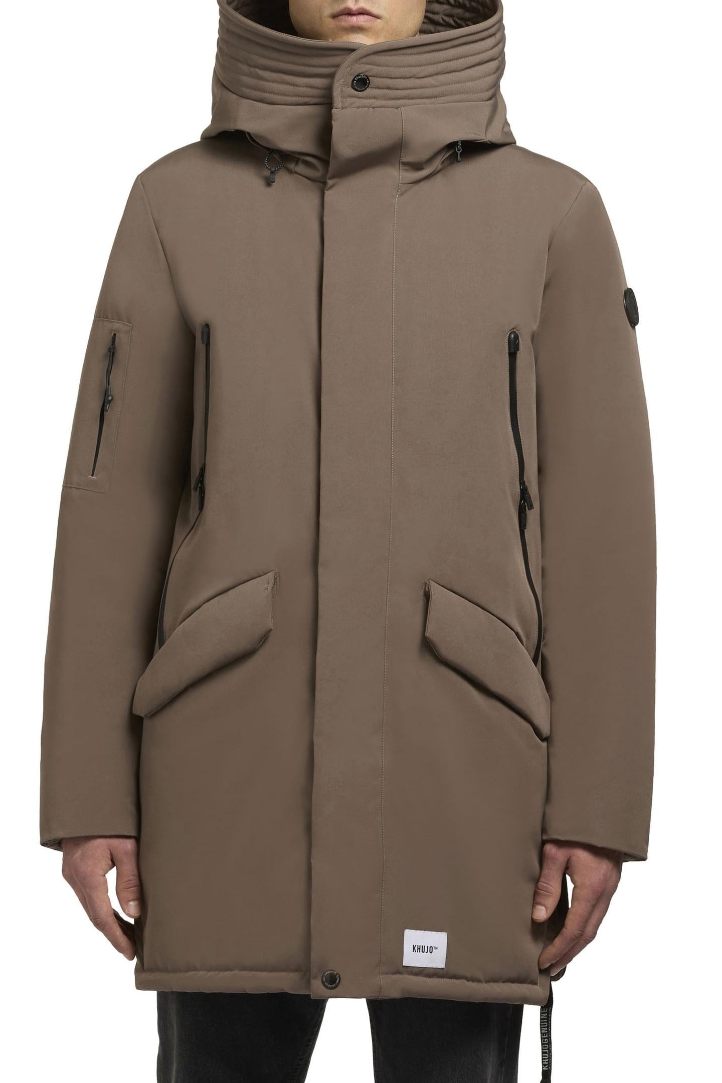 LARC COAT CITY TAUPE 3