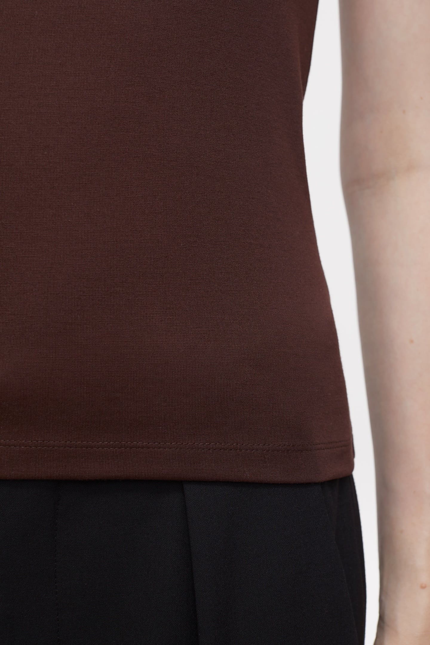 ONE SHOULDER TANKTOP T-SHIRTS CHILLY CHOCOLATE 5