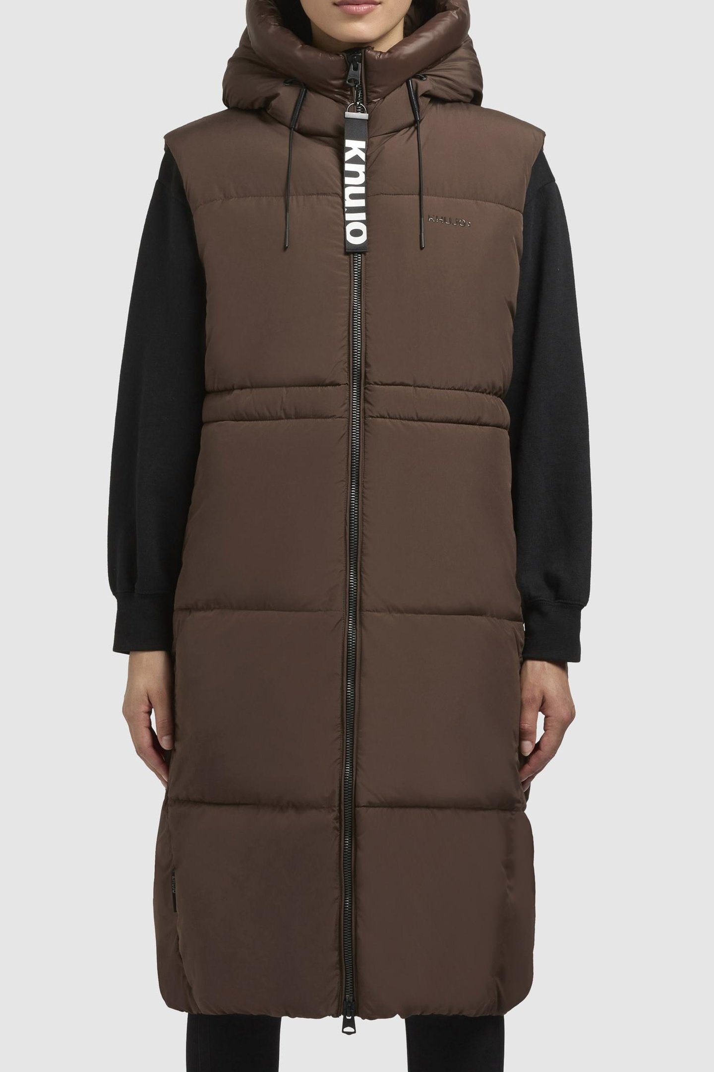 ALVA2 VEST DARK BROWN 4