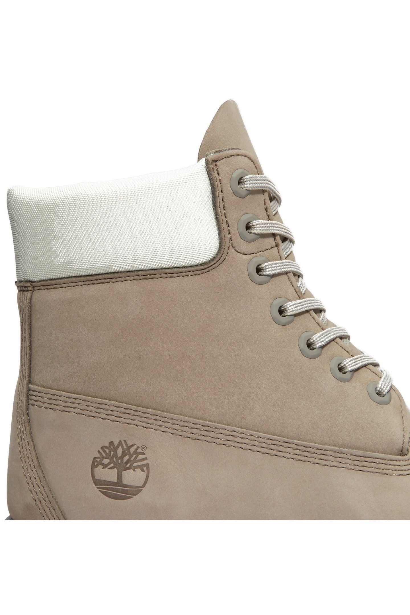 TIMBERLAND PREMIUM 6 INCH LACE UP WATERPROOF BOOT MD GREY NU 6