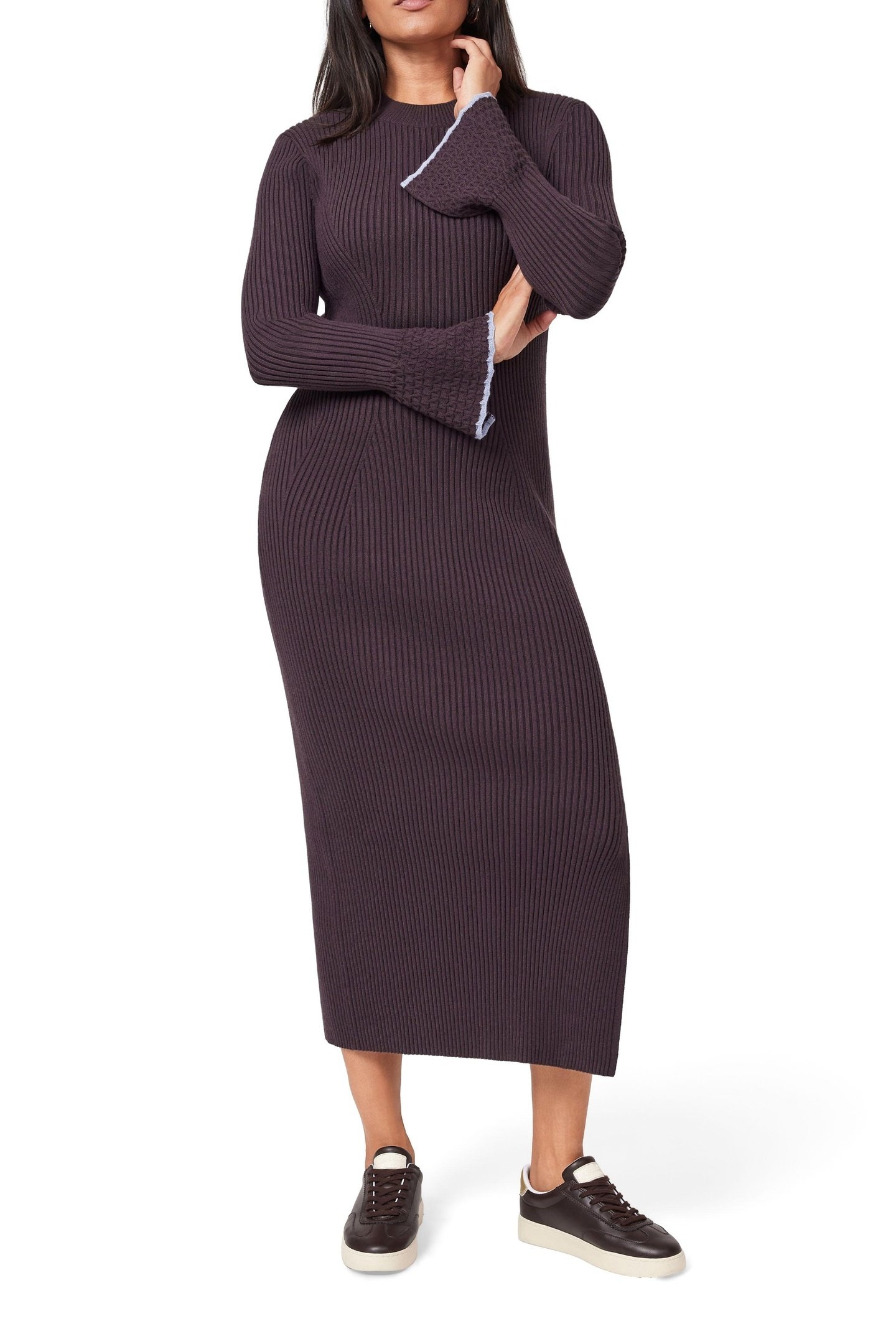 MOCK NKDRESS SEAL BROWN 2