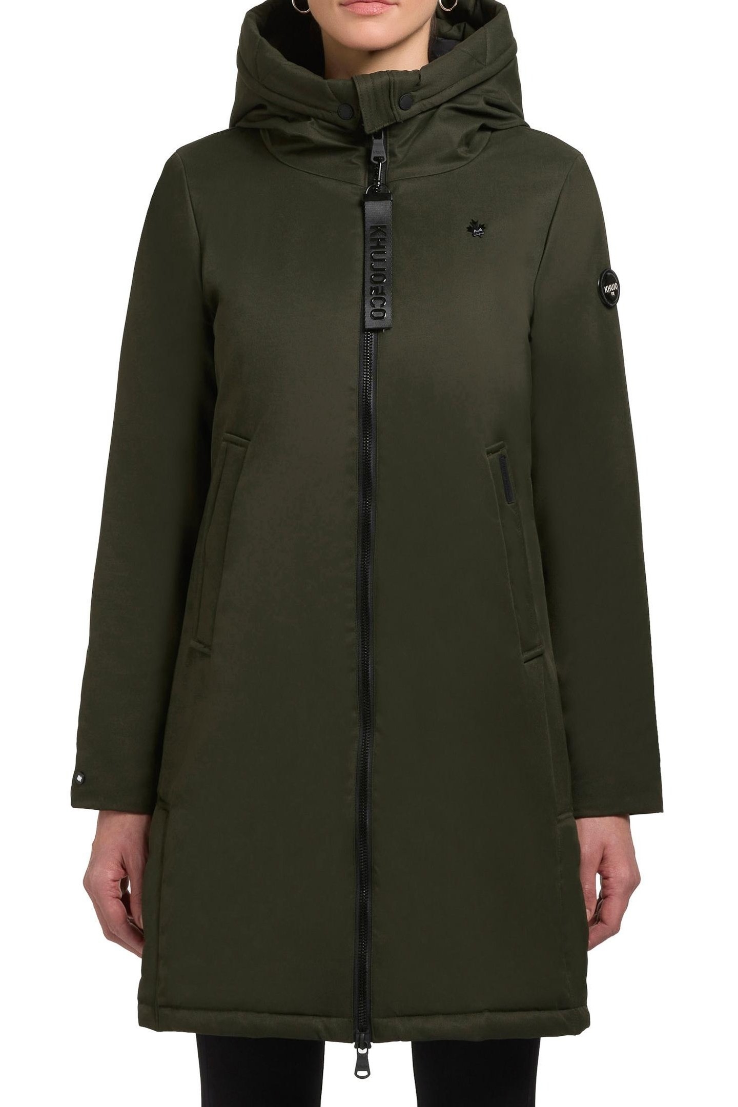 KAAY COAT DEEP GREEN 2