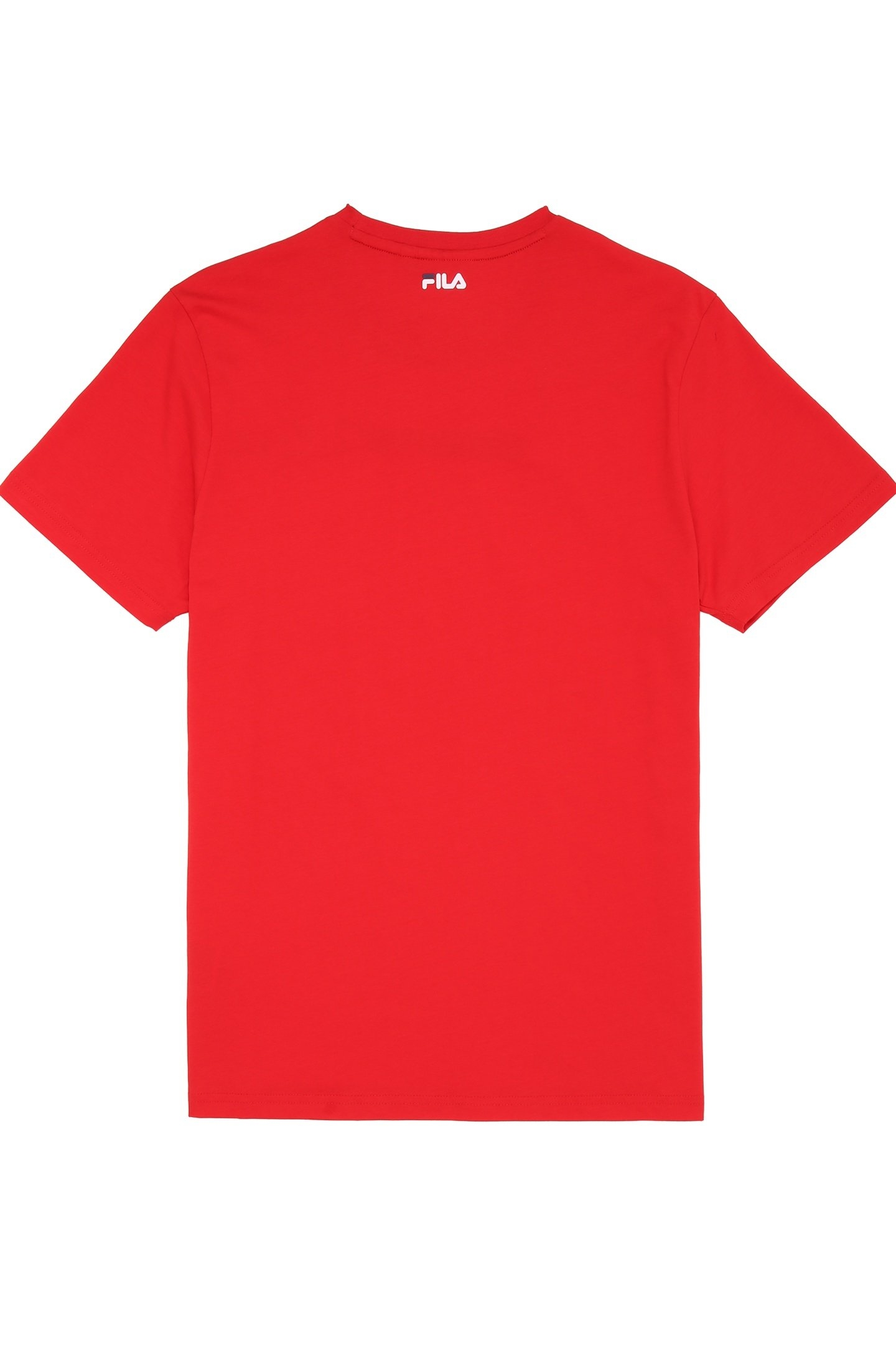 SIDNEY TEE WITH BLOCK STRIPES TRUE RED 2