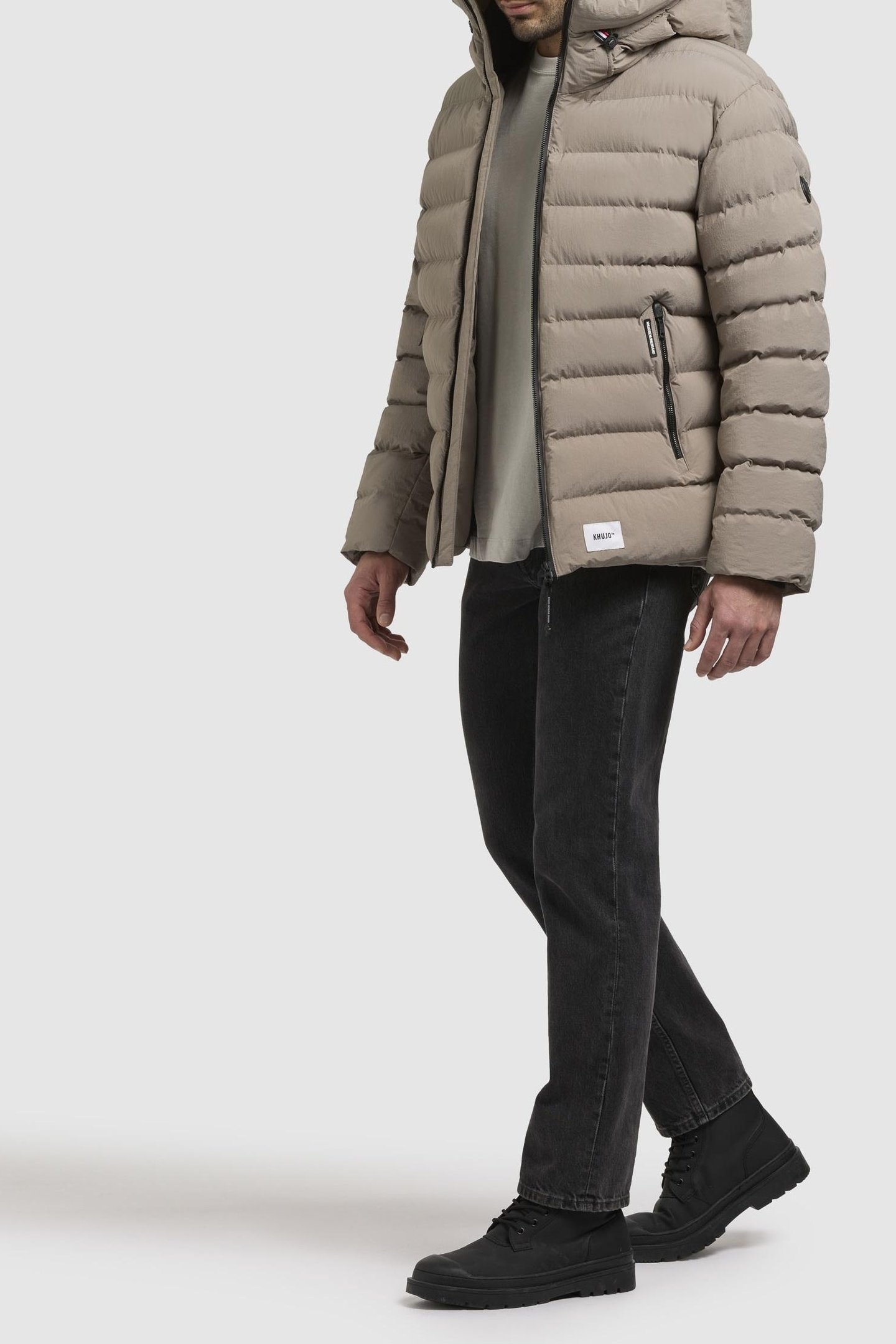 THENO JACKET STONE GREY 1