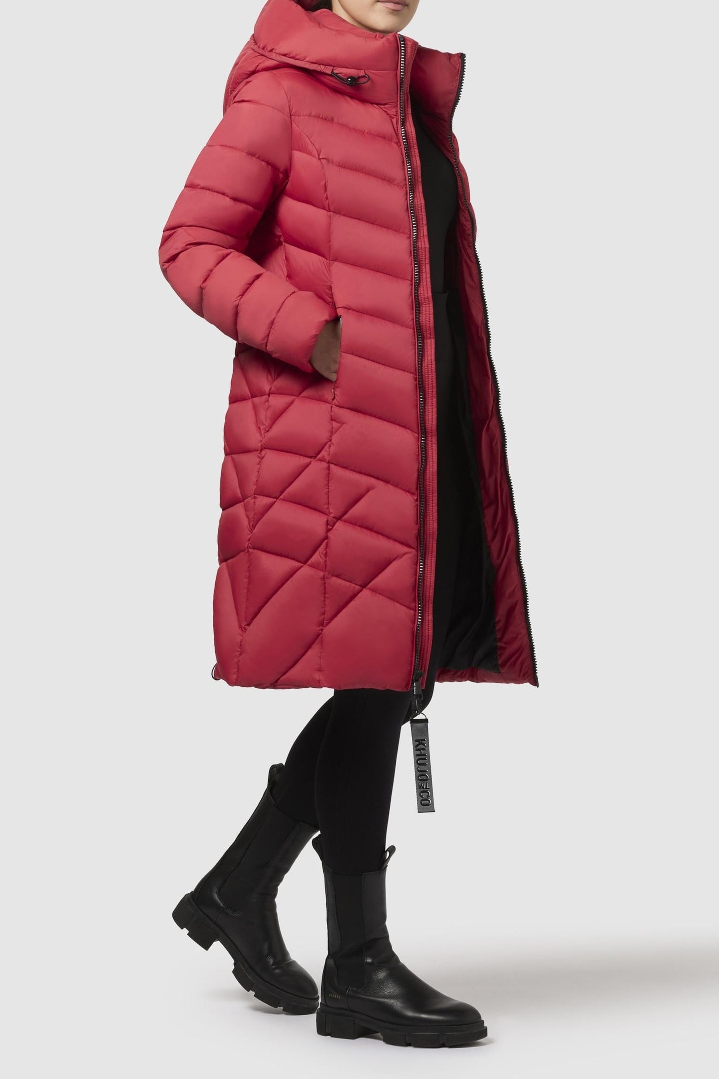 ODANA3 COAT OCHRE RED 6