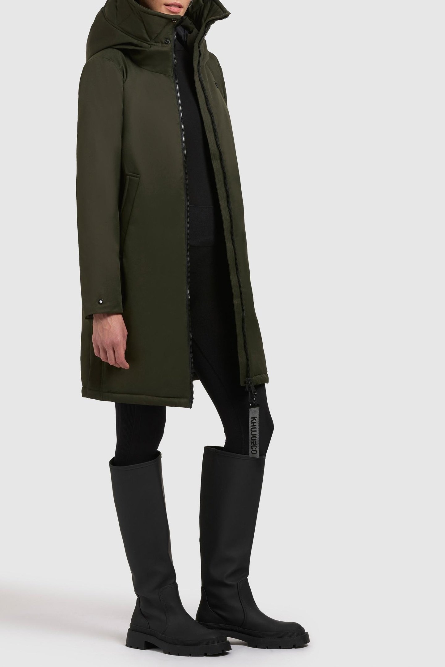 KAAY COAT DEEP GREEN 5