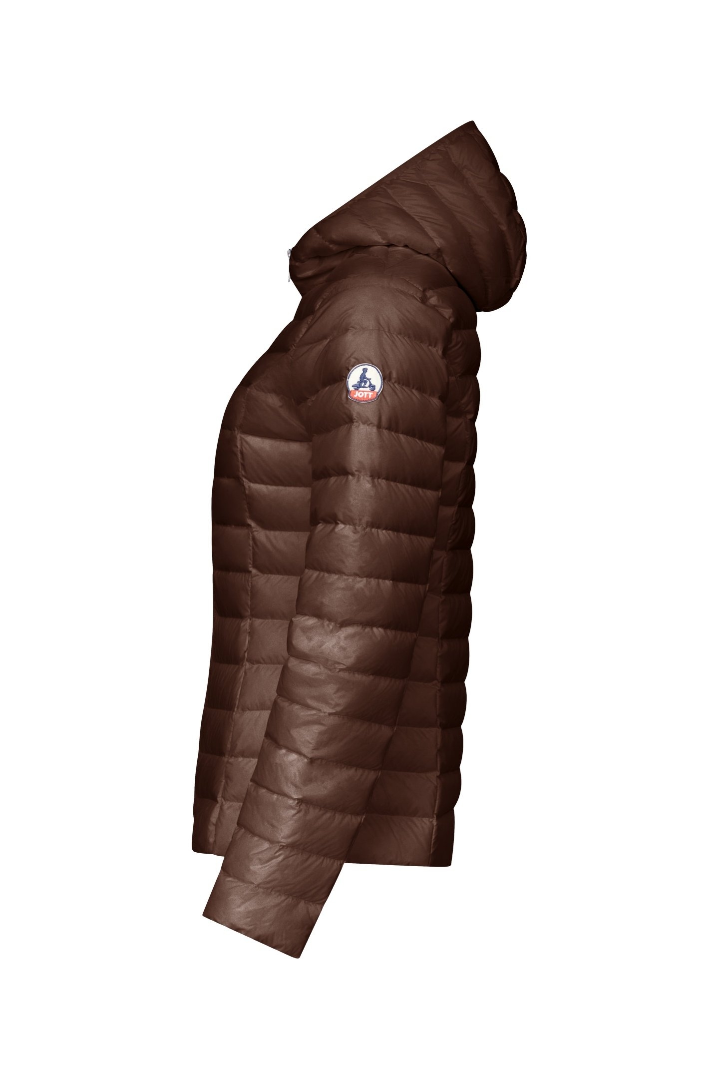 CLOE DOWN JACKET DARK CHOCOLATE 3