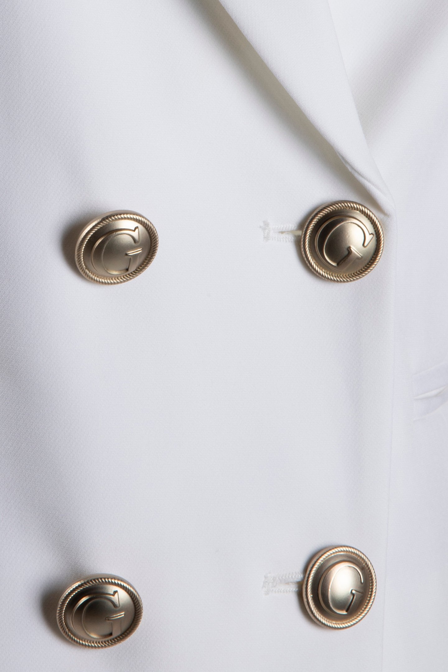 GUESS ECO ANDREE CROP BLAZER LUMINOUS WHITE 4