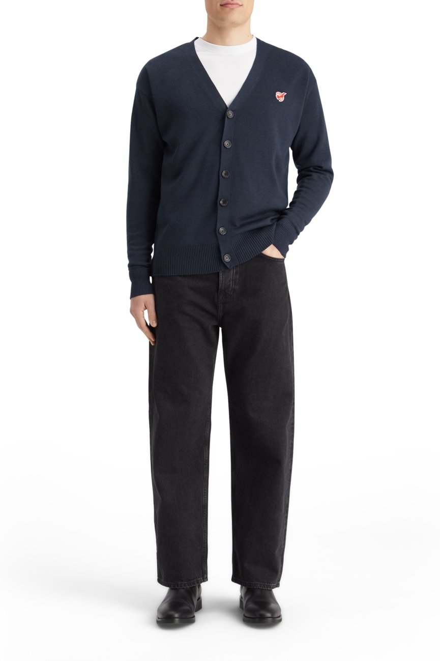 CORE - THE FREE SPIRIT PEACE BIRD CARDIGAN NAVY 7