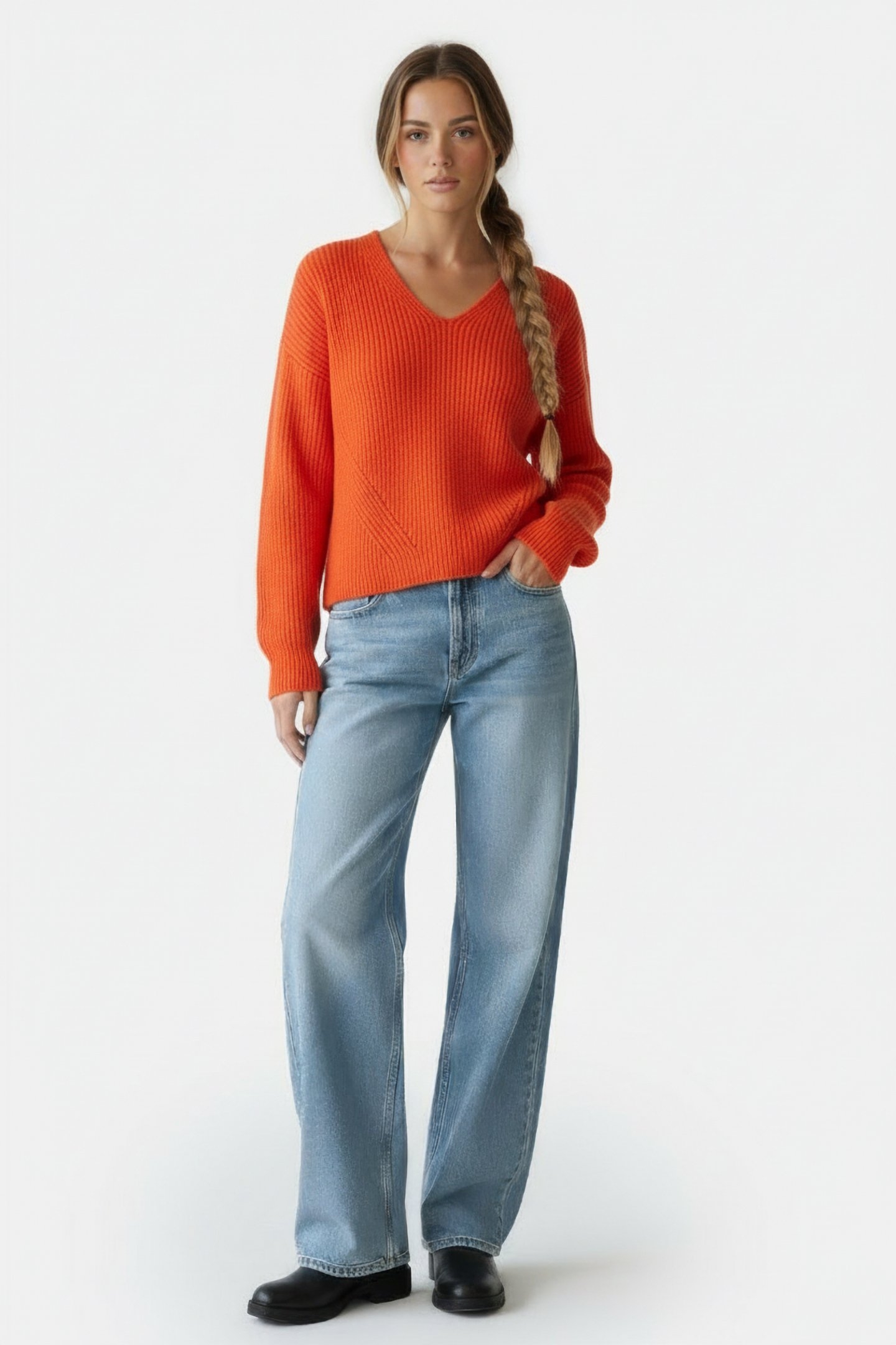 S.OLIVER PULLOVER ORANGE 1