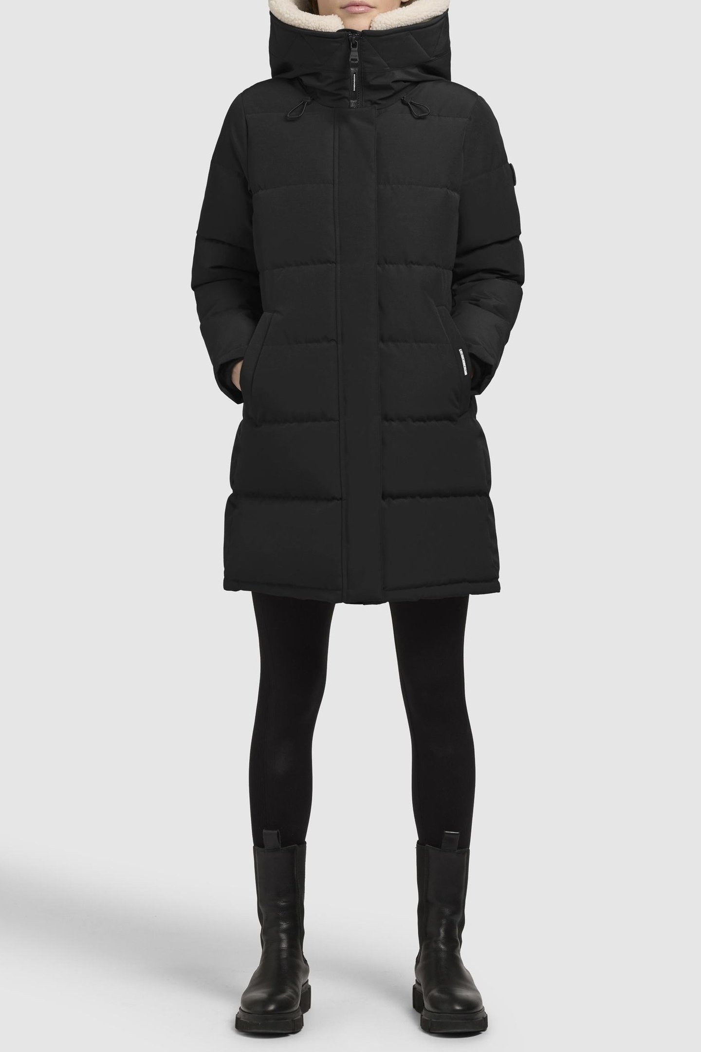 FALTD TEDDY COAT BLACK 4