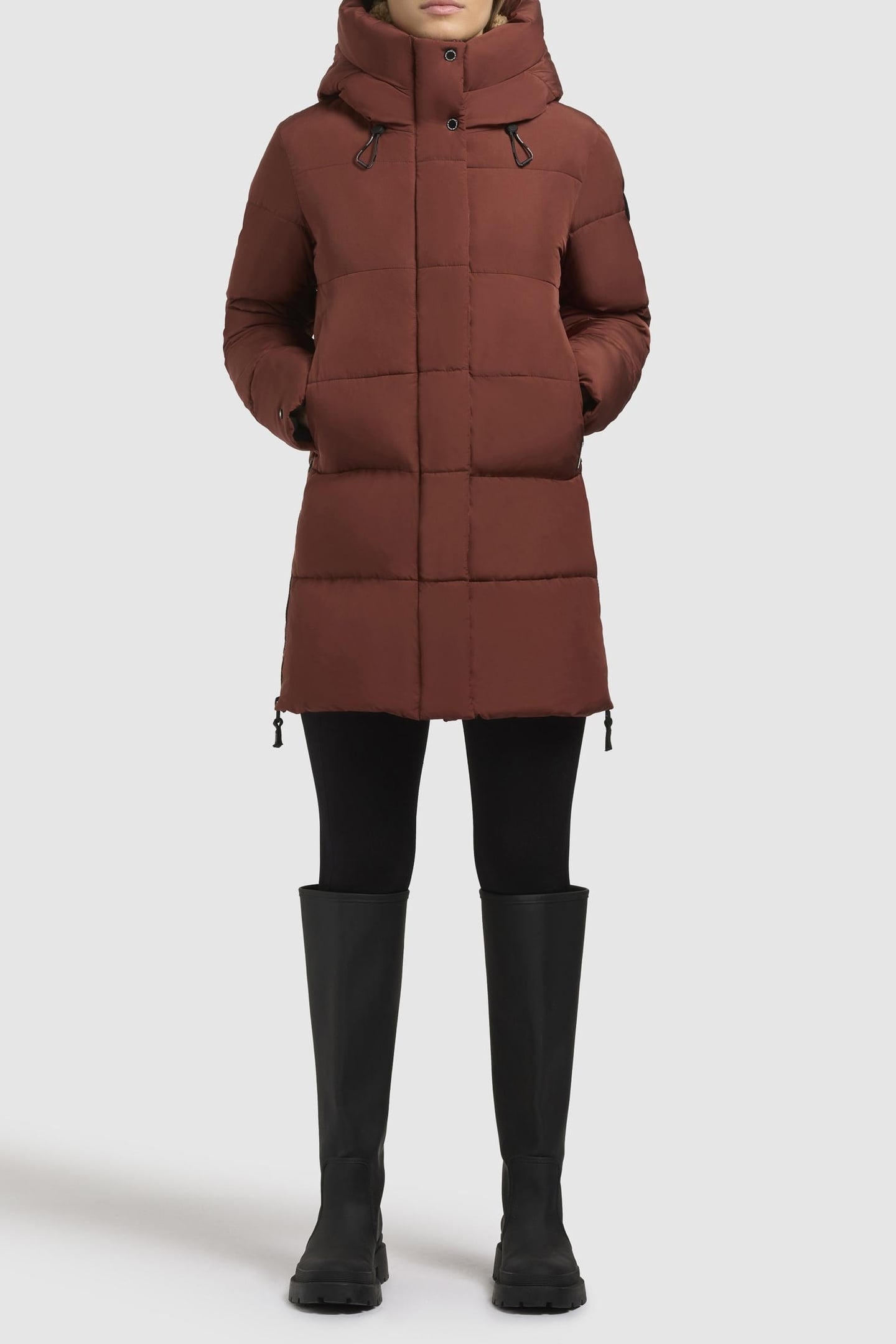 FAZEE JACKET COCONUT BROWN 3