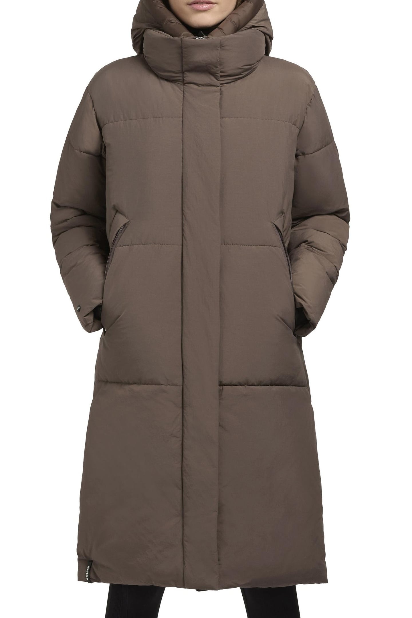 ALIMA COAT STONE TAUPE 5