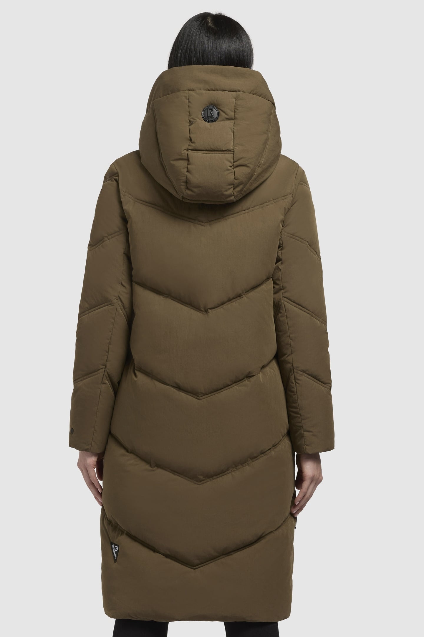 AINU COAT RICH GREEN 2