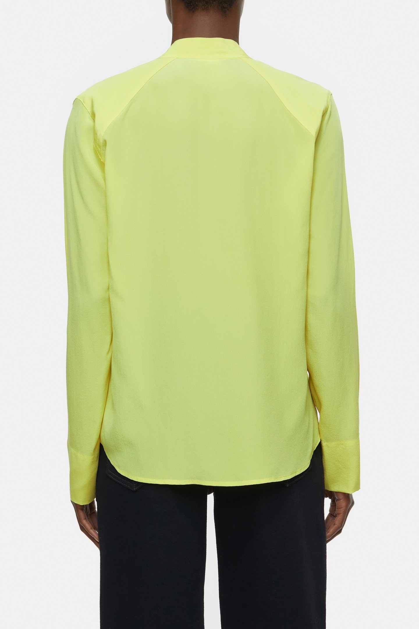 BLOUSE WITH STRAPS PRIMARY YELLOW 4