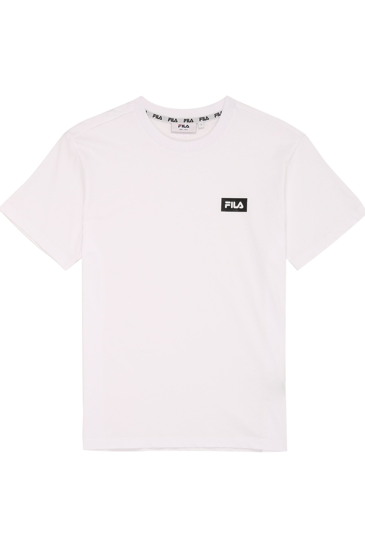 ZLADA RELAXED FIT T-SHIRT BRIGHT WHITE 1