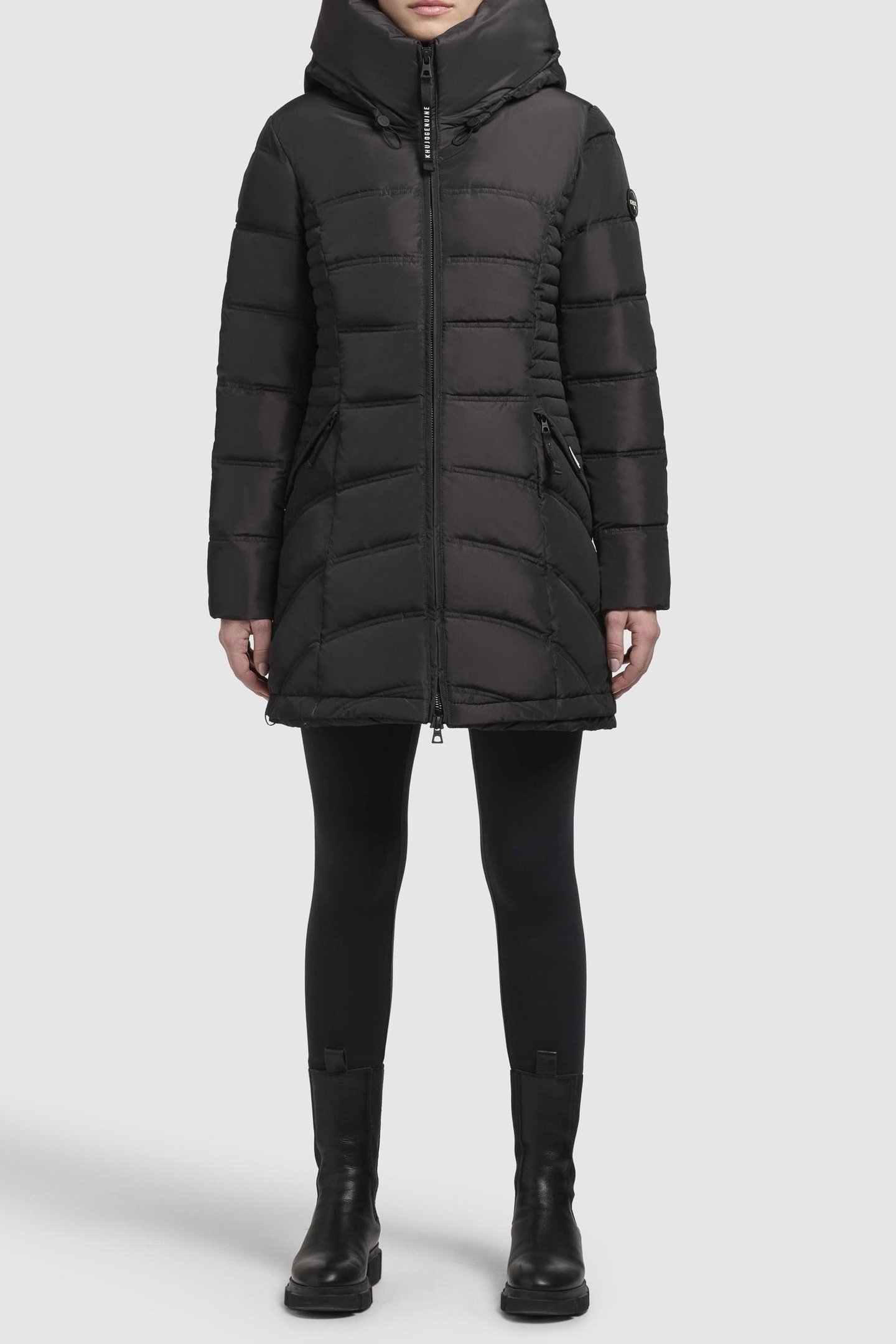 FREYA COAT SPACE GREY 2