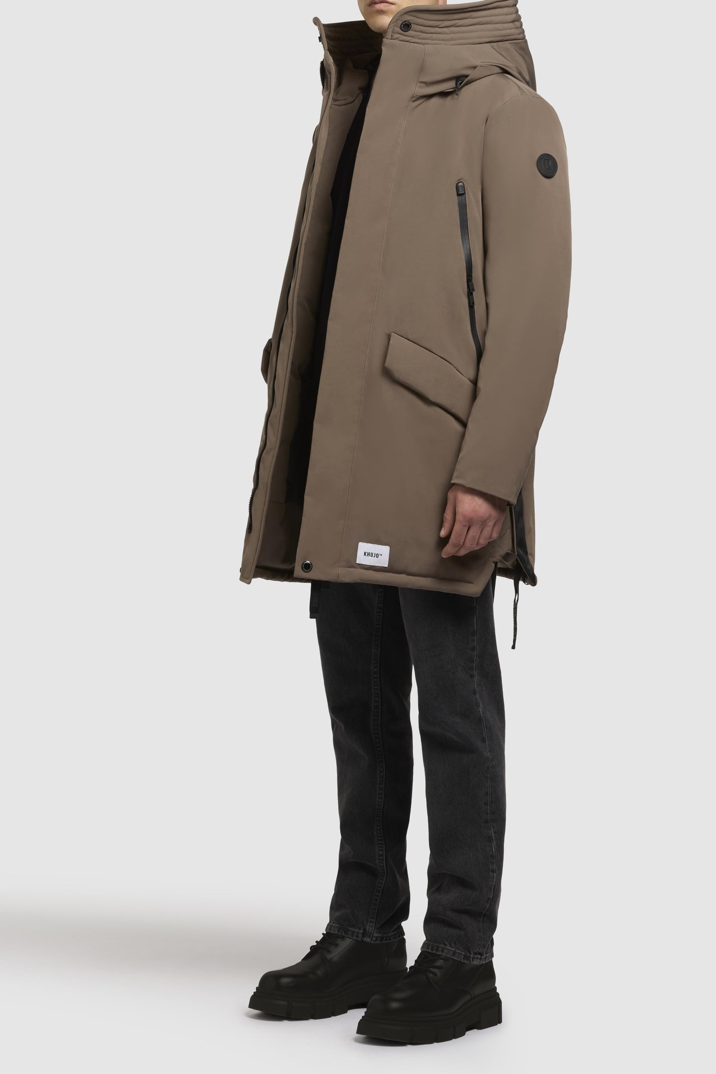 LARC COAT CITY TAUPE 6