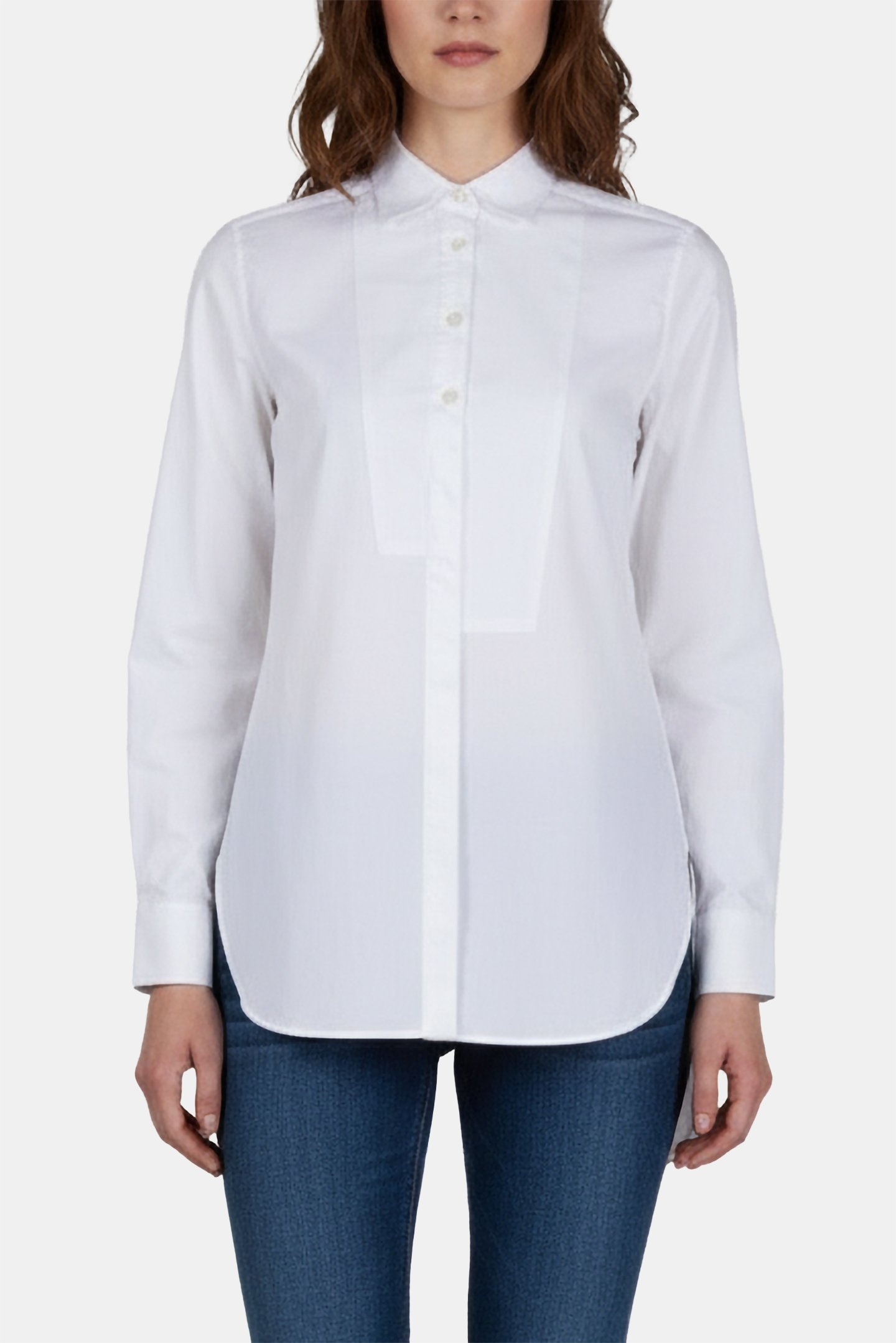 MAGNOLIALF LONG SHIRT WHITE 1
