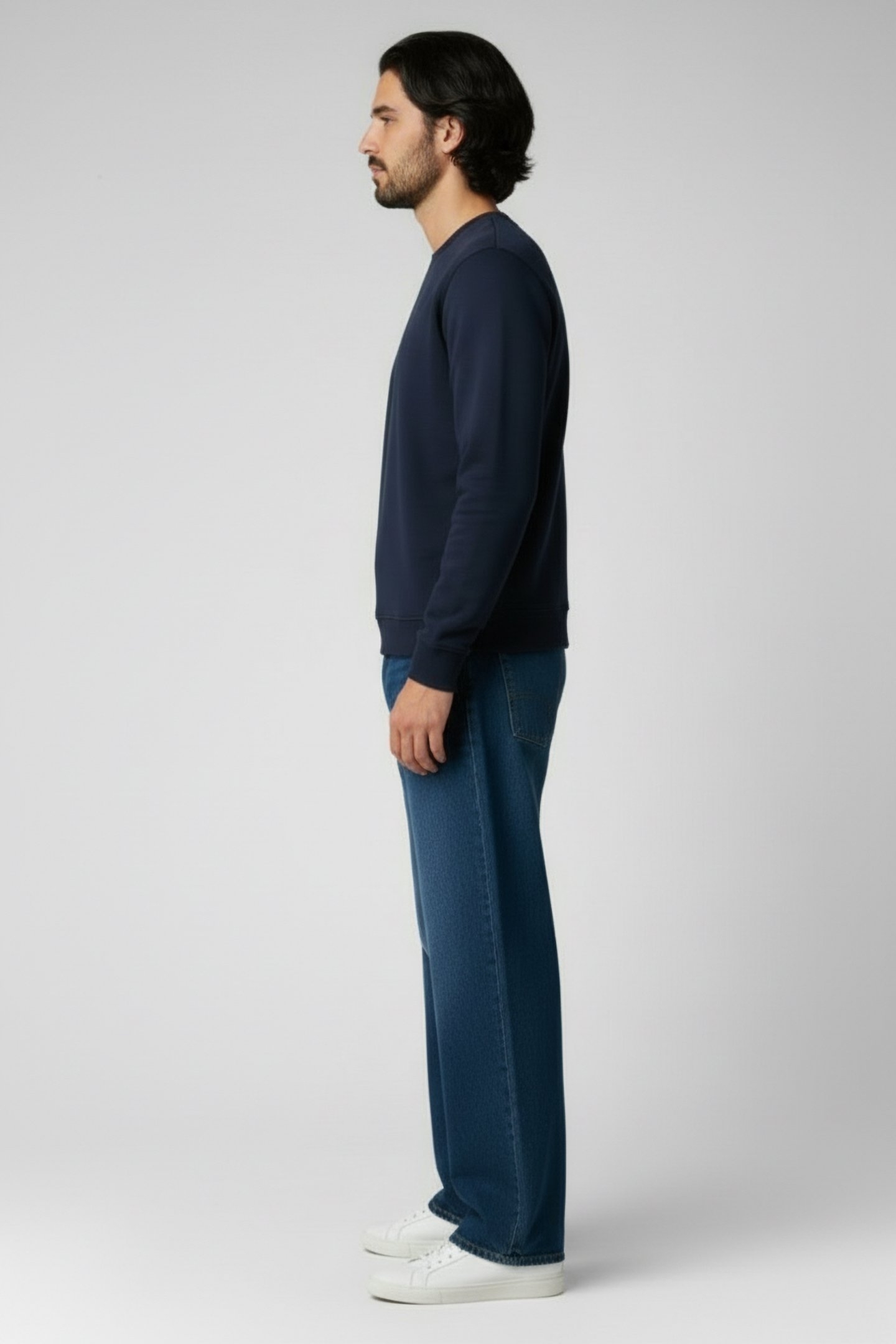 MIRANDAALF SWEATSHIRT DEEP NAVY 3