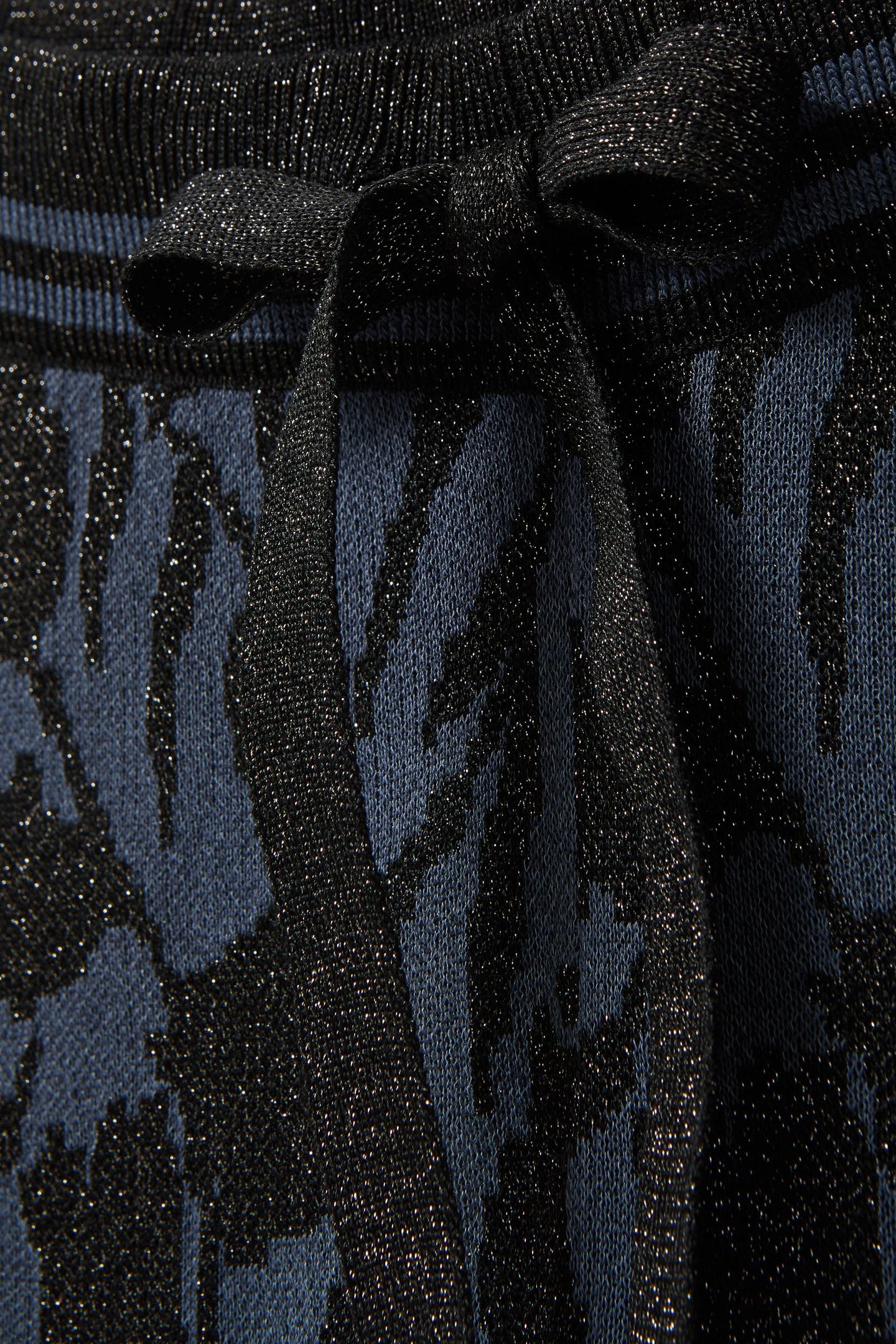 JACQUARD KNIT PANT SEABORNE/ BLACK NIGHT LUREX 6