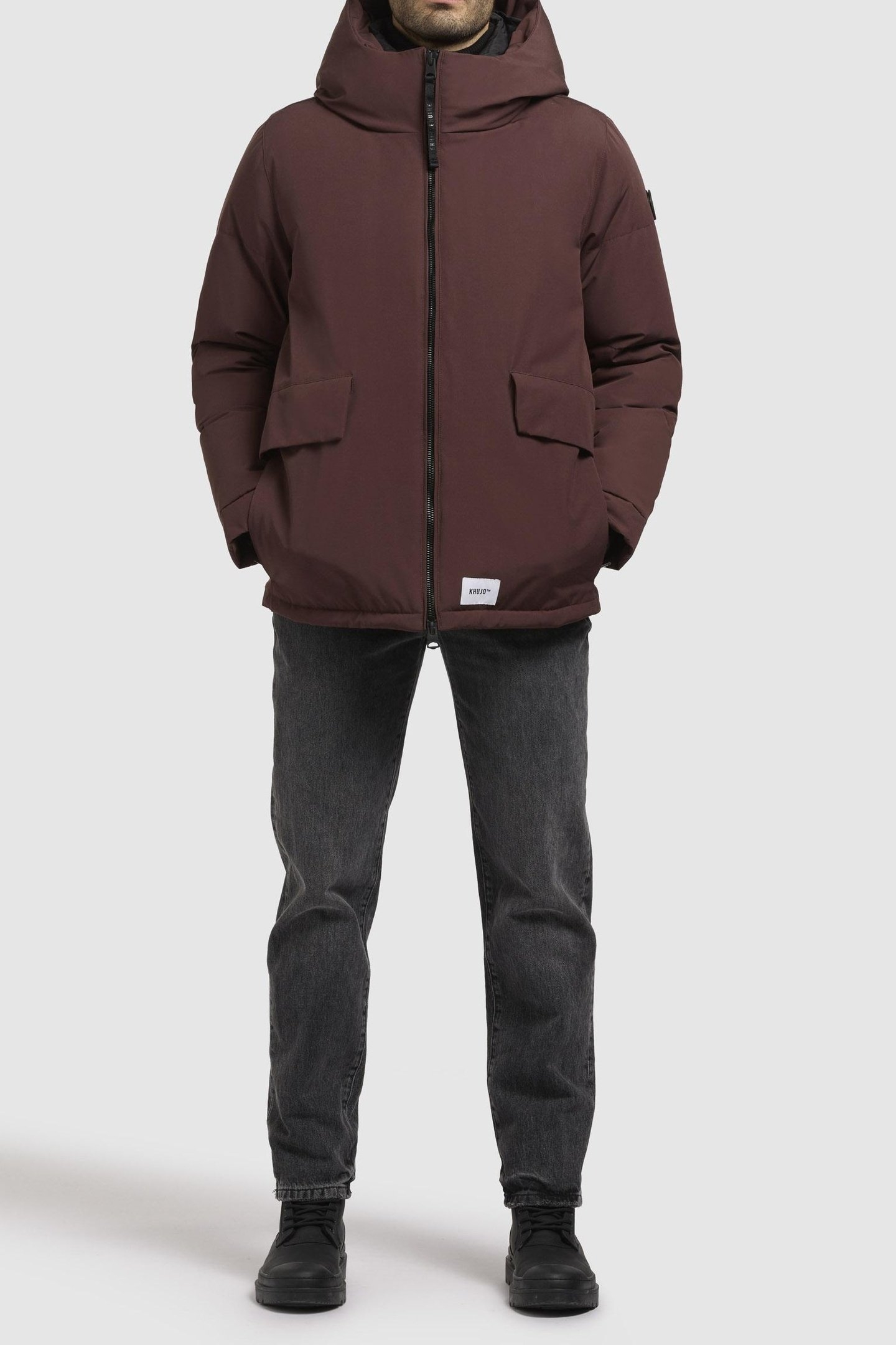 GERO JACKET BURGUNDY RED 1