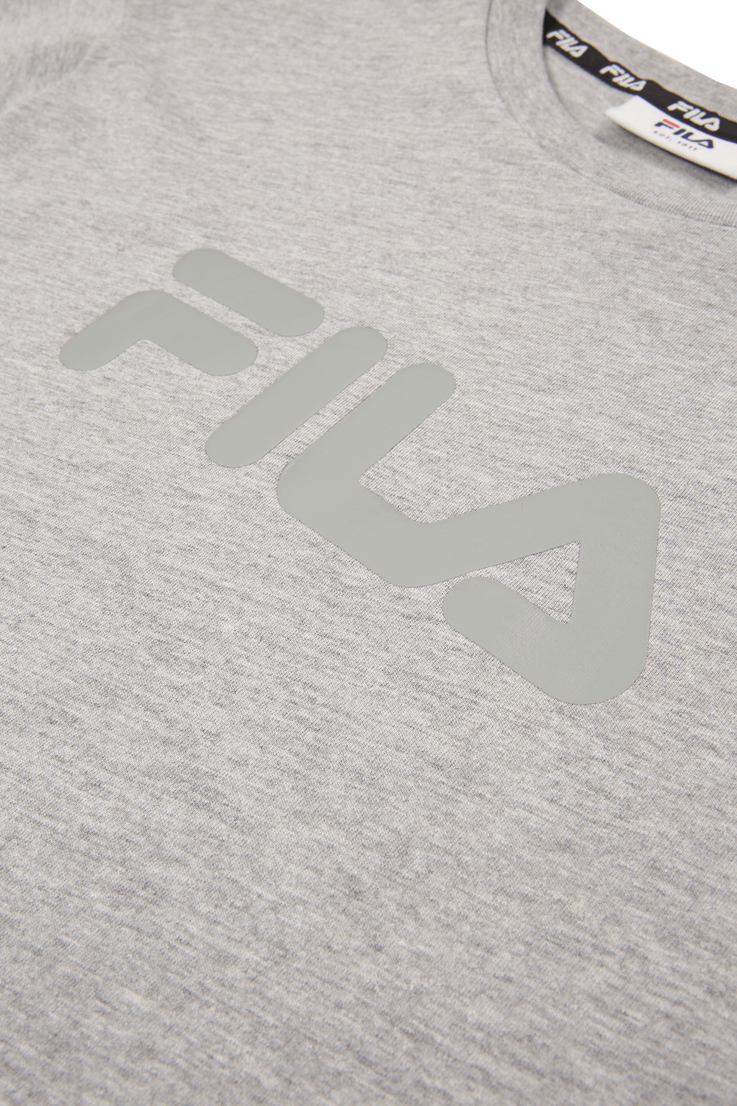 UNISEX ZULOS LOGO T-SHIRT MEDIUM GREY MELANGE 3