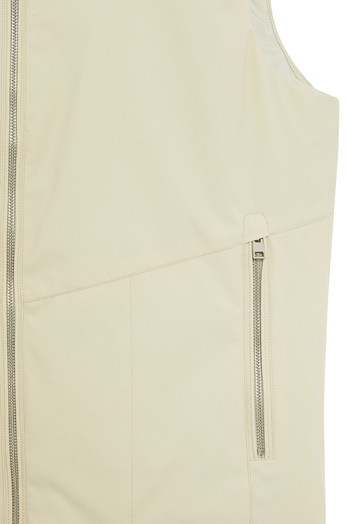 QUILTED SHELL GILET GREY TAUPE 5