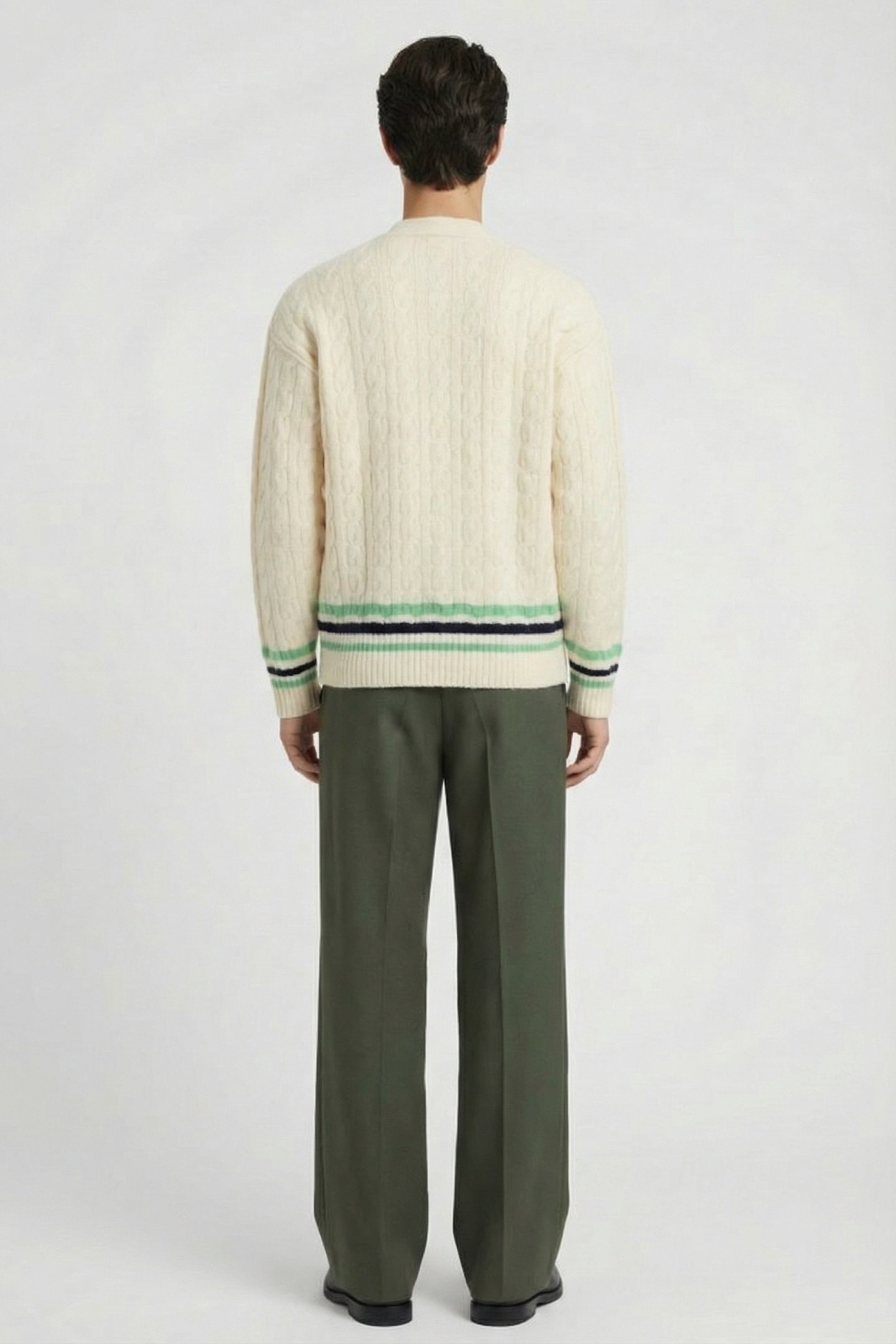 RELAXED FIT CARDIGAN LAPLAND/LIAMONE-NAVY BLUE 2