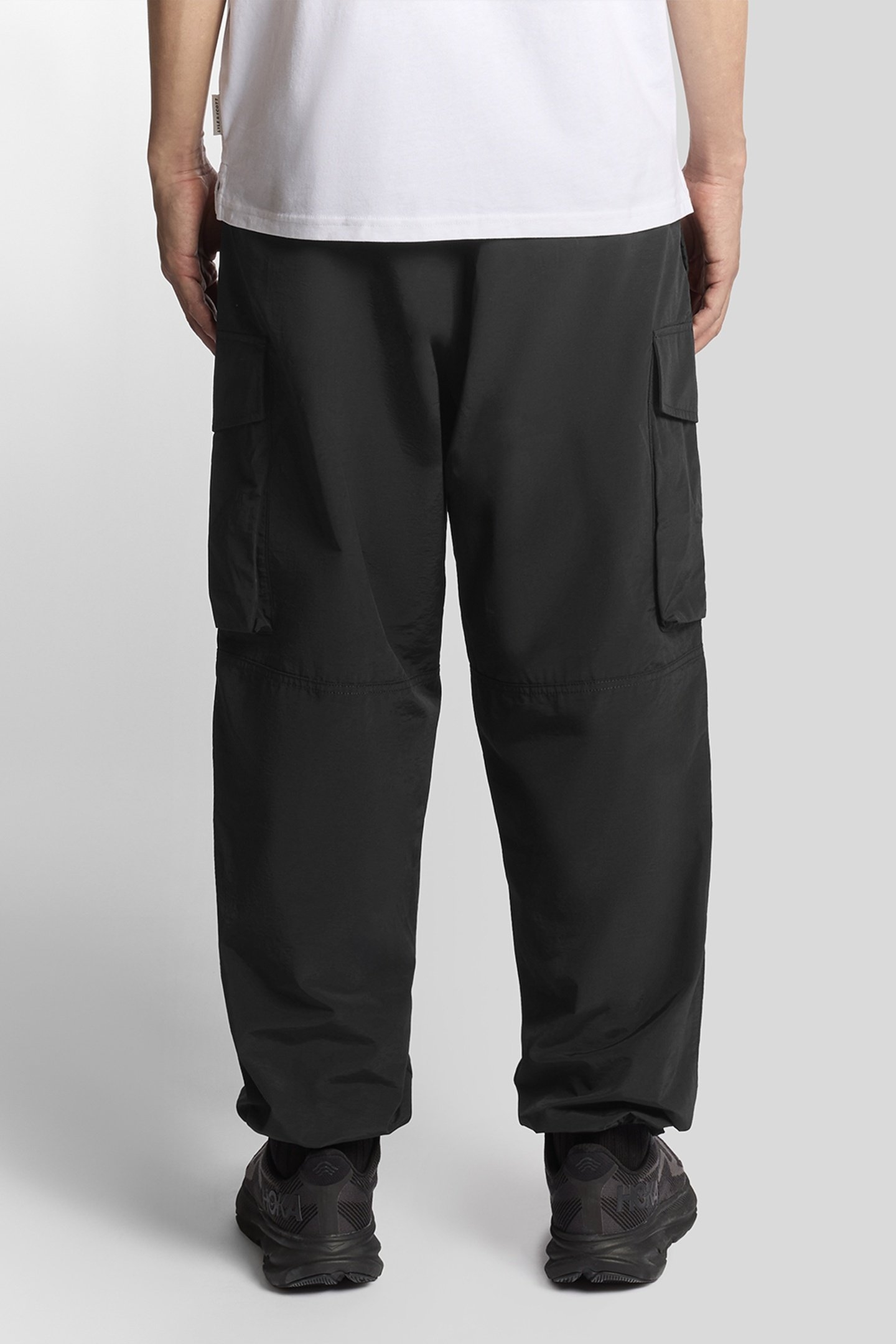 BELLOWED POCKET CARGO PANT JET BLACK 4