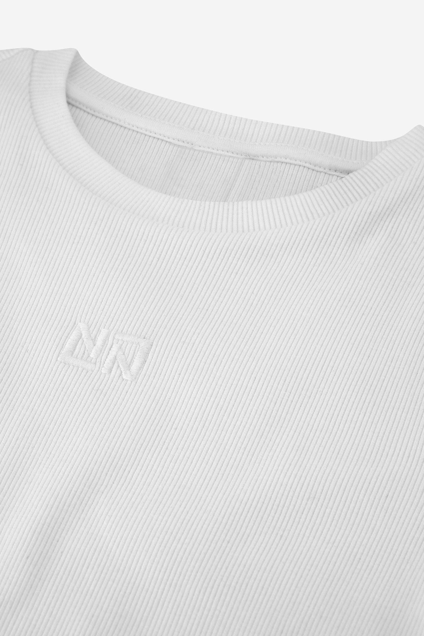 SYLVIA RIB TOP OFF WHITE 5