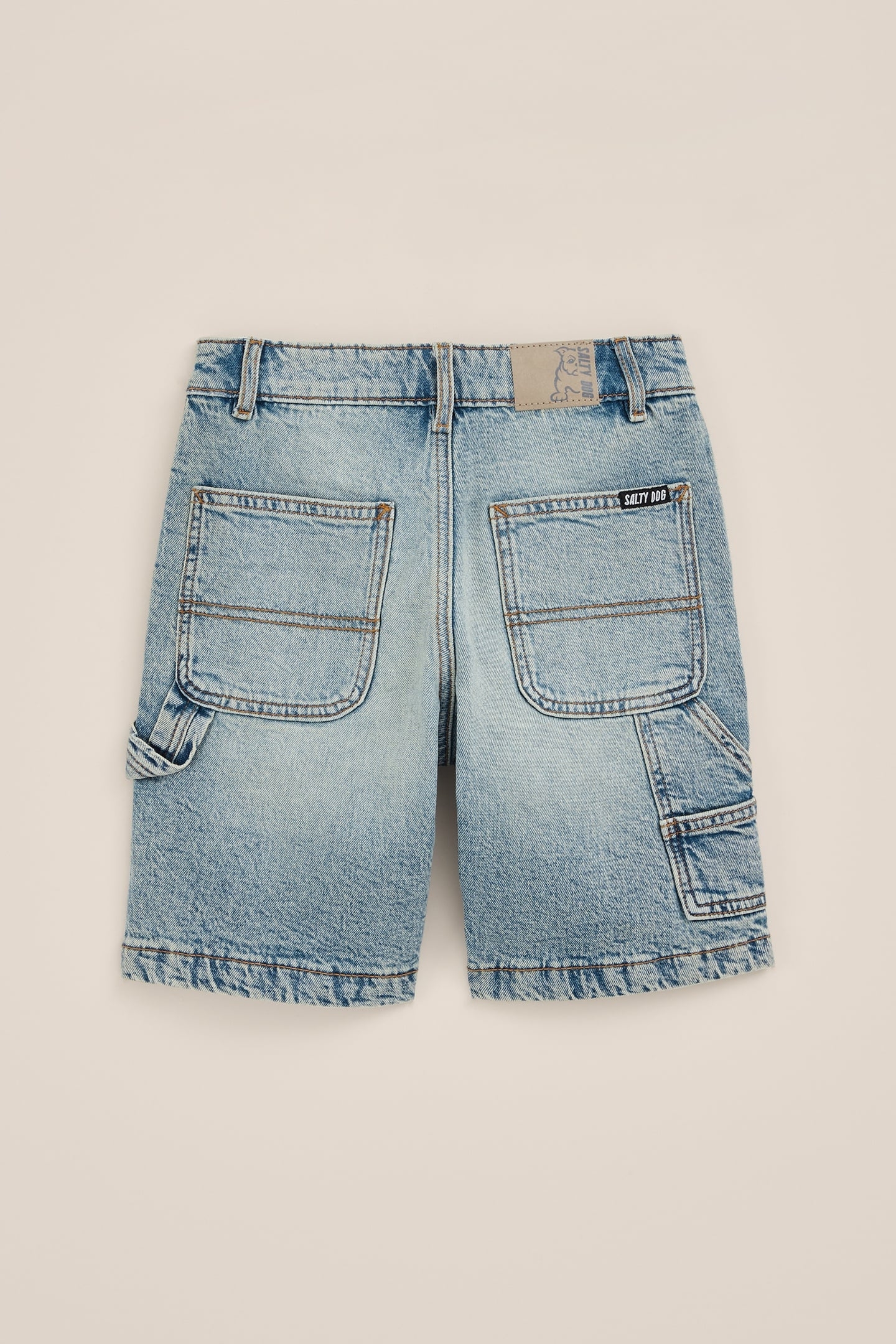 5-POCKET MID WAIST BLUE 6