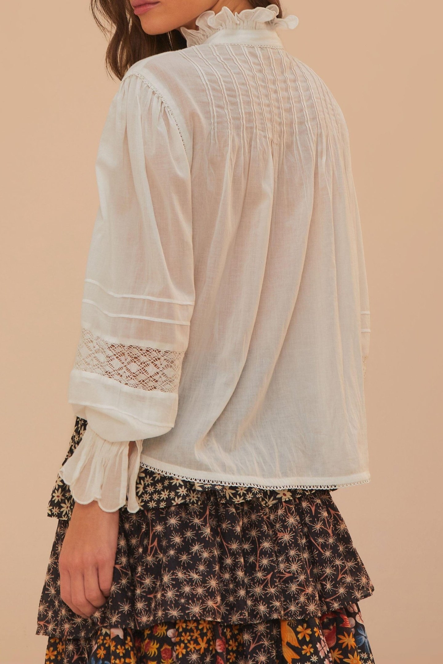 OFF-WHITE LONG SLEEVE BLOUSE 2