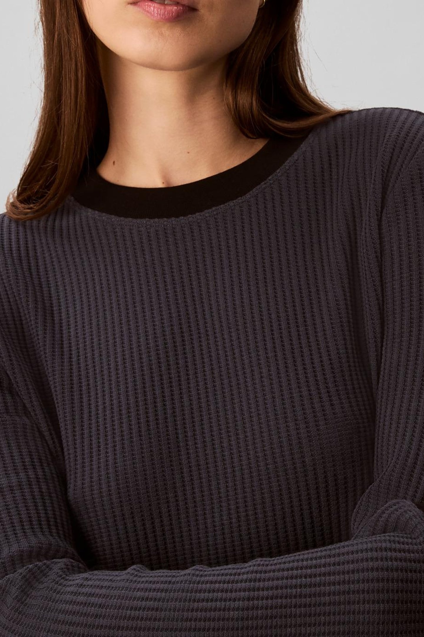 LS WAFFLE TEE INKWELL 6