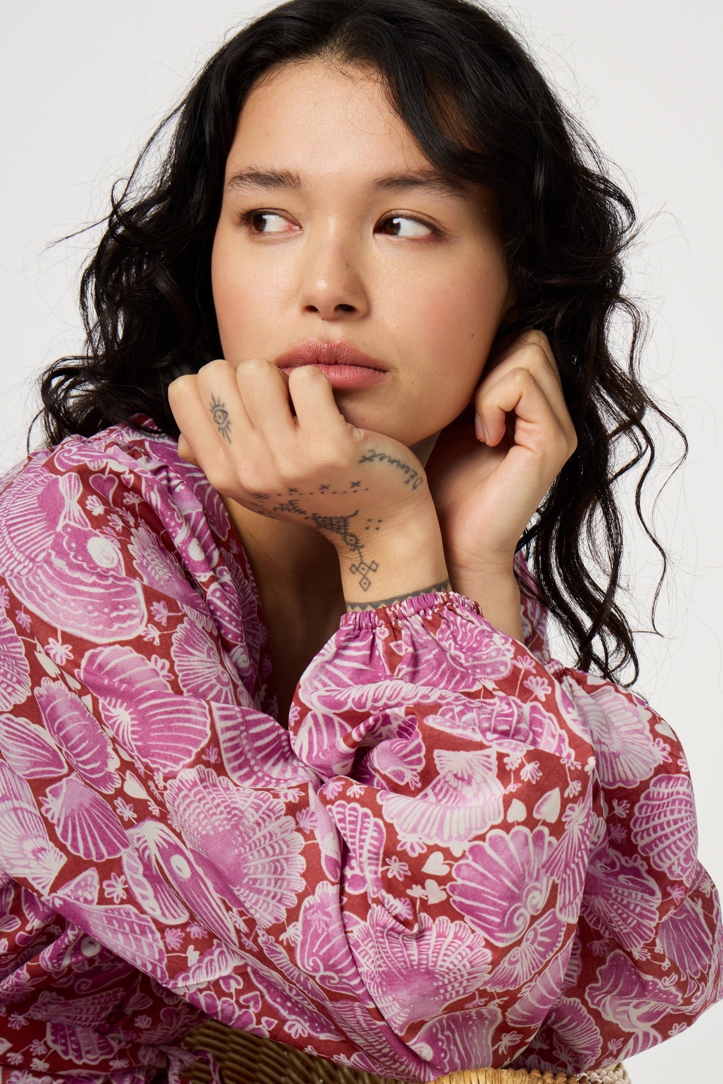 ANNALIE DRESS TILE RED/PLUM PARTY 5