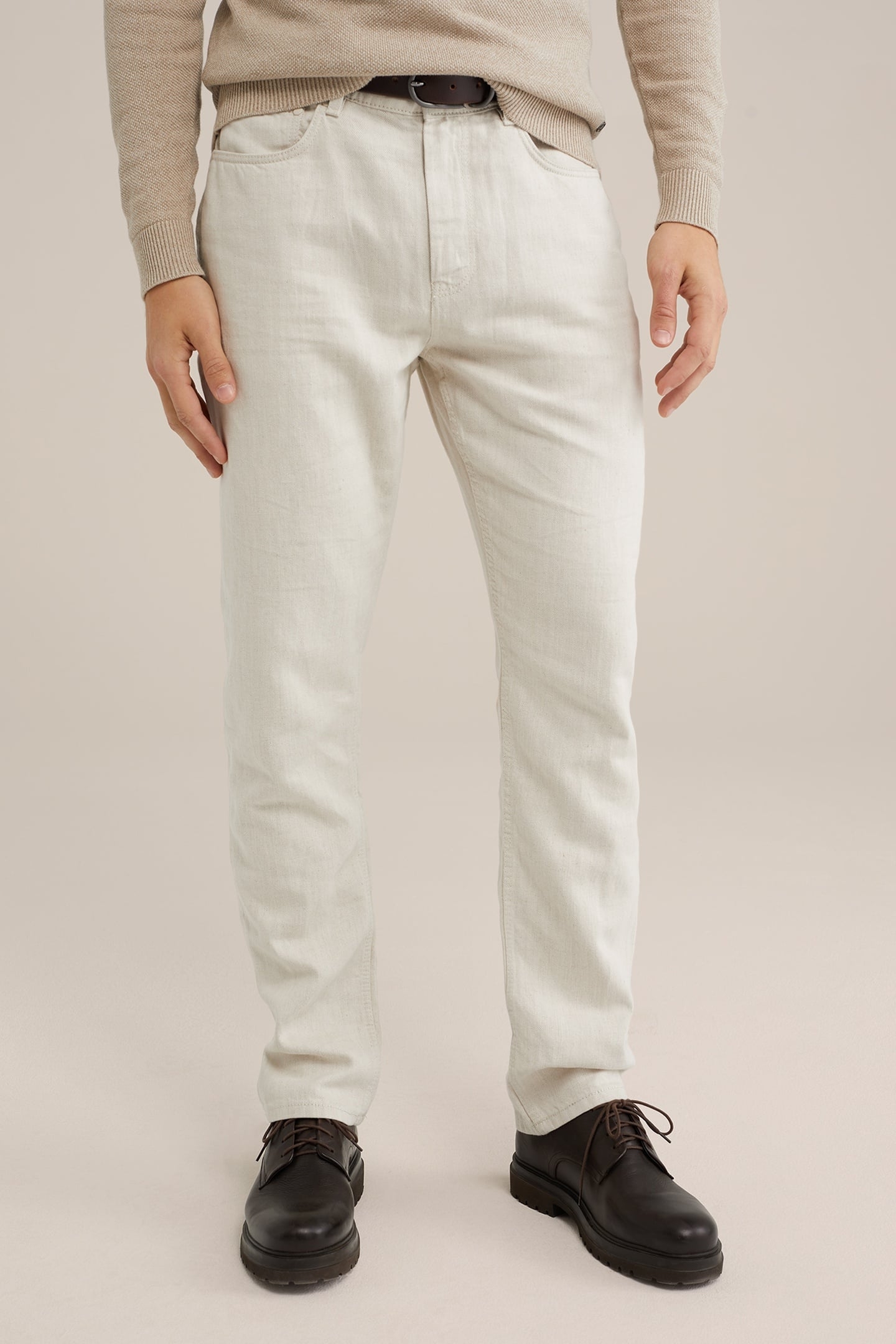 5-POCKET MID WAIST OFF-WHITE 6