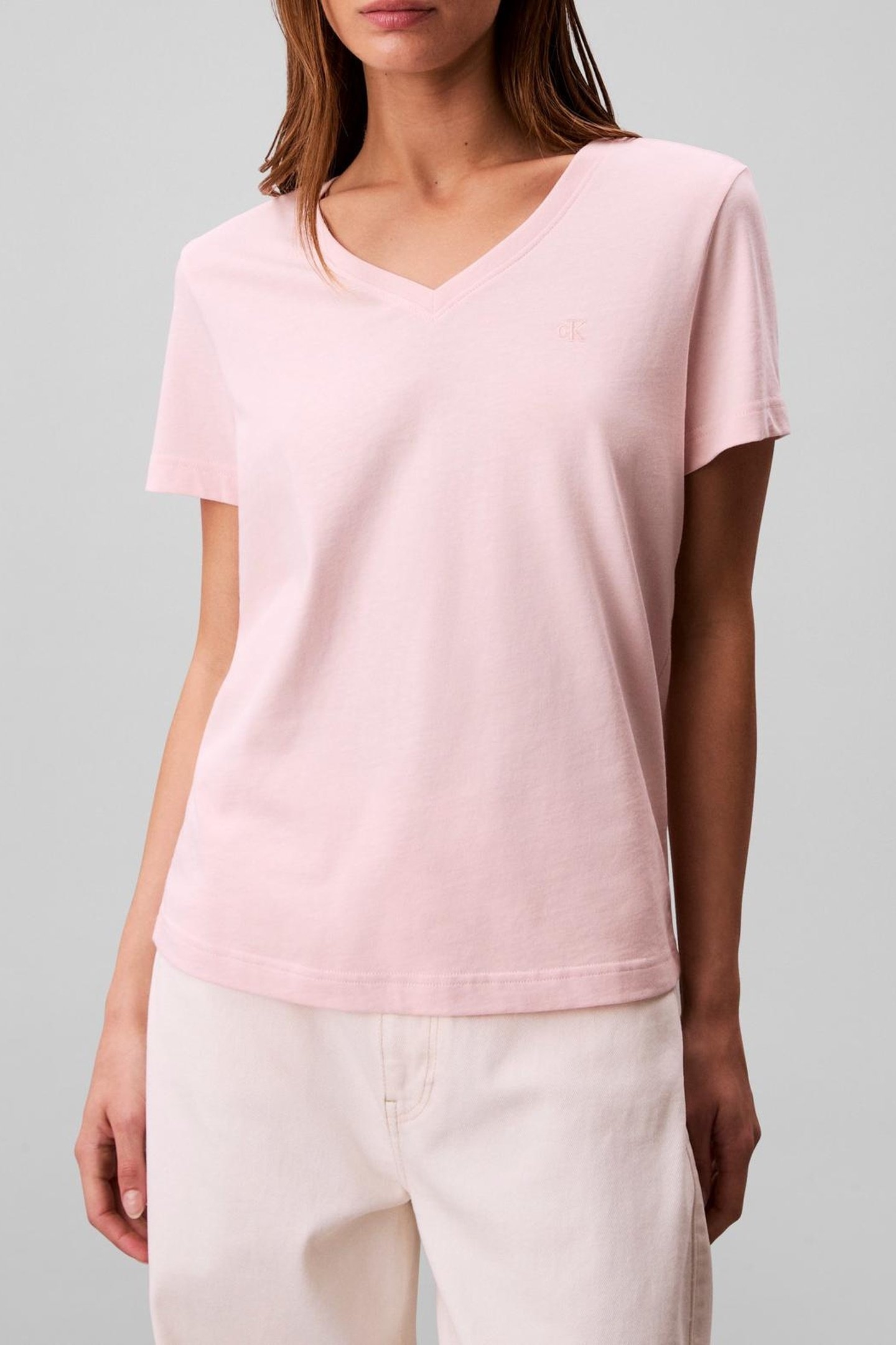 ARCHIVE JERSEY V-NECK TEE POTPOURRI 1