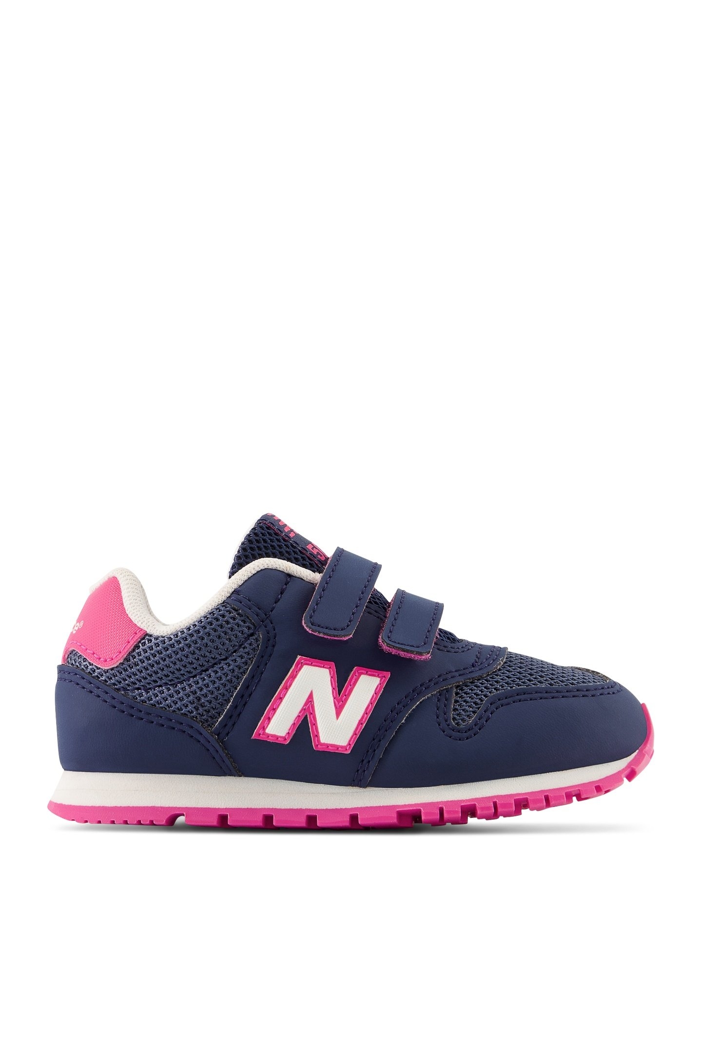 INFANT GIRLS 500 HOOK & LOOP SHOES NB NAVY 1