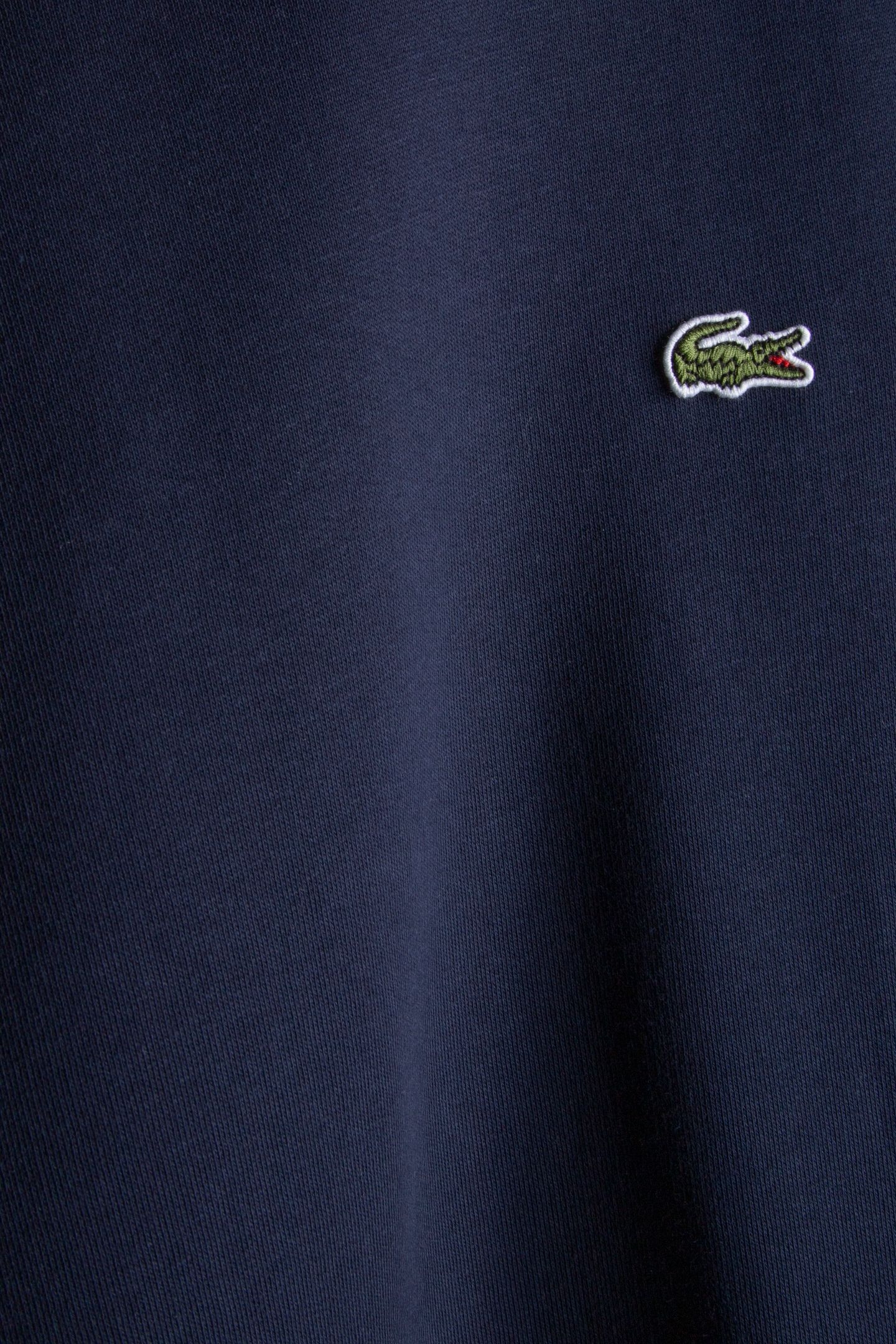 FLEECE CREW NECK SWEATSHIRT NAVY BLUE 4