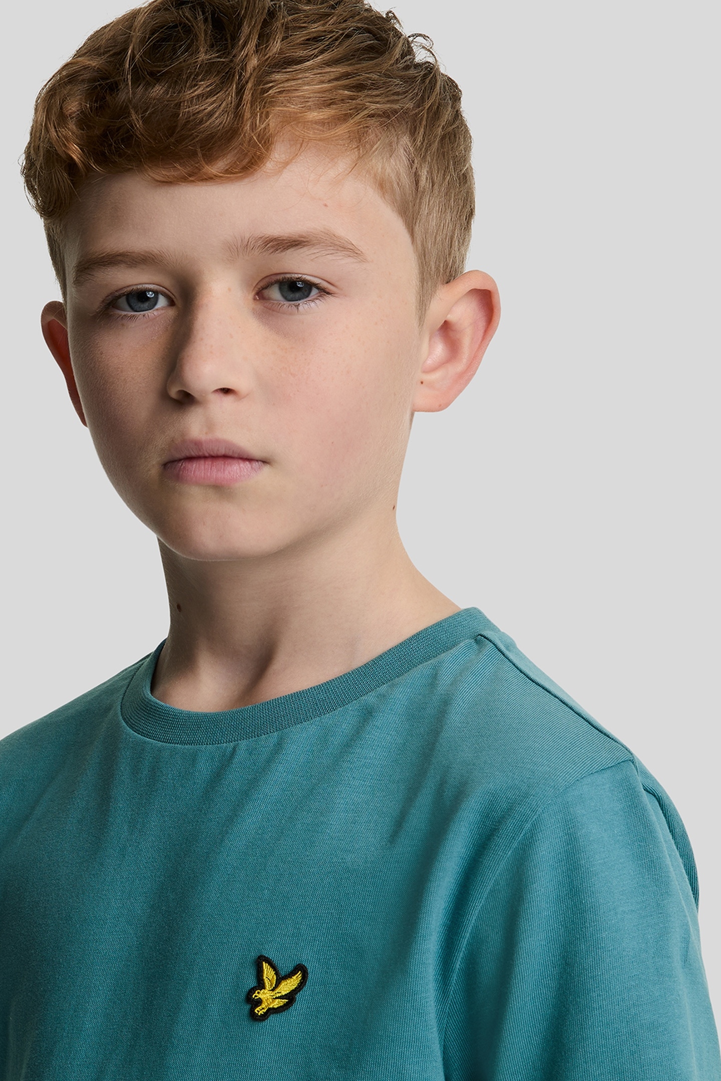 PLAIN T-SHIRT BLUE STORM 7