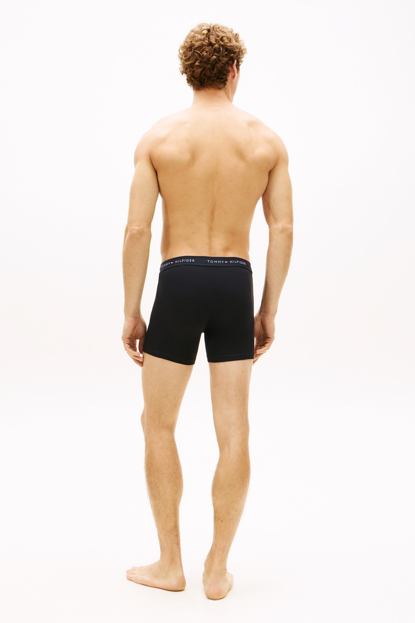 3-PACK SIGNATURE LOGO WAISTBAND BOXER BRIEFS BLACK 5