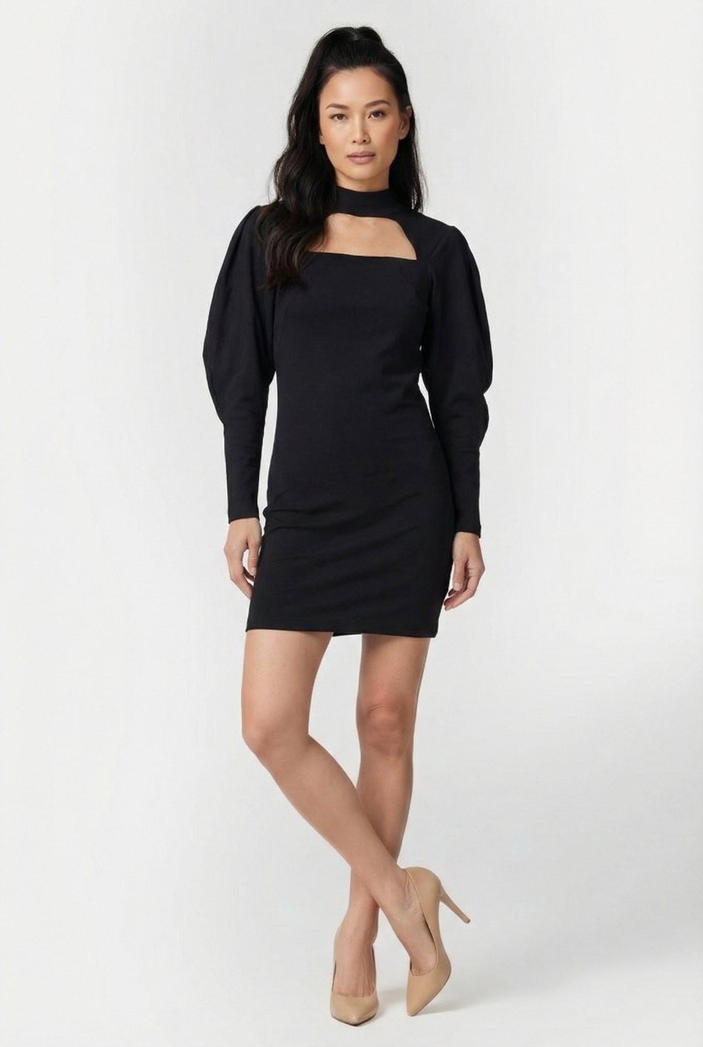 AVEL DRESS BLACK 1