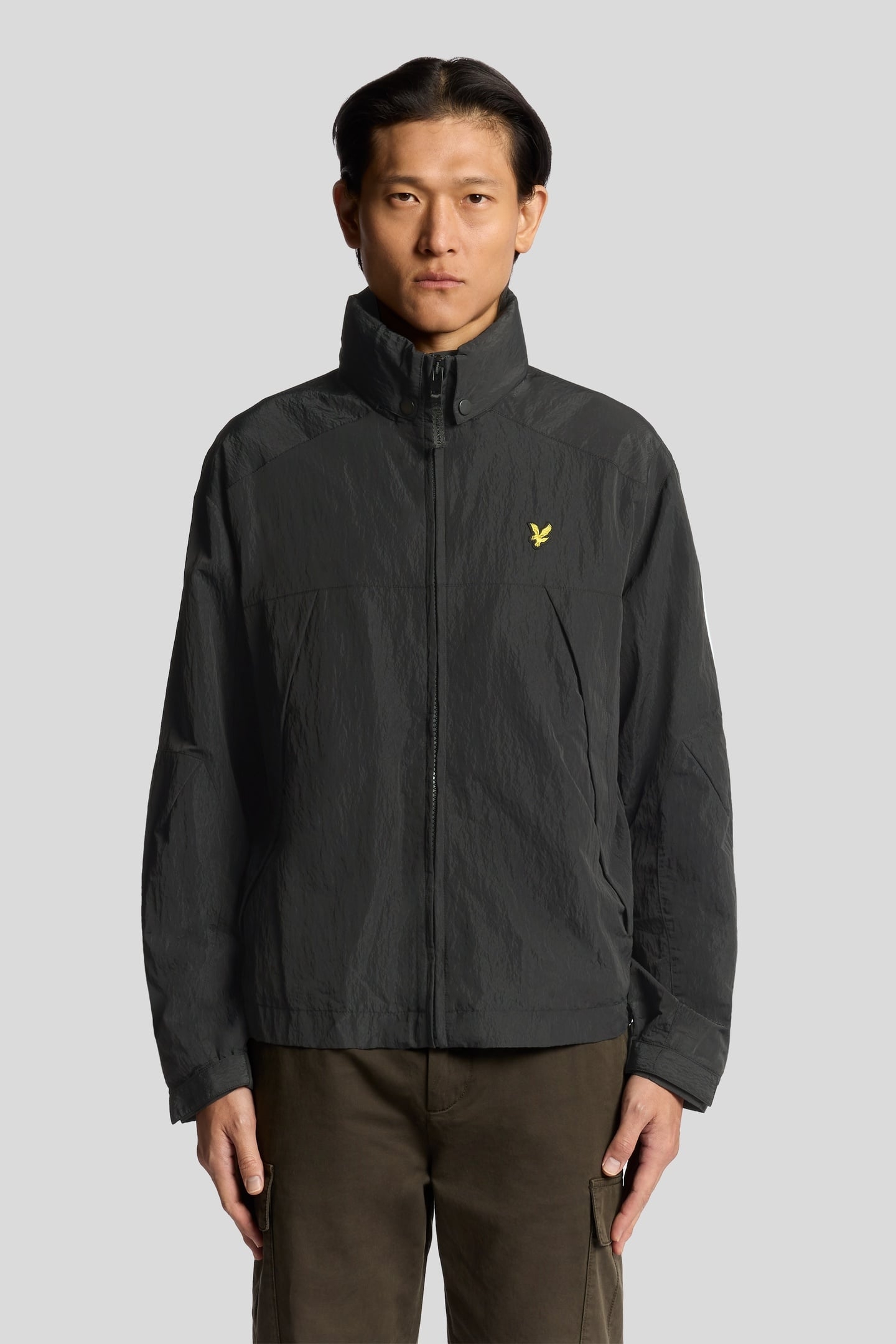 FOLD AWAY HOOD JACKET BLACK ICE 2