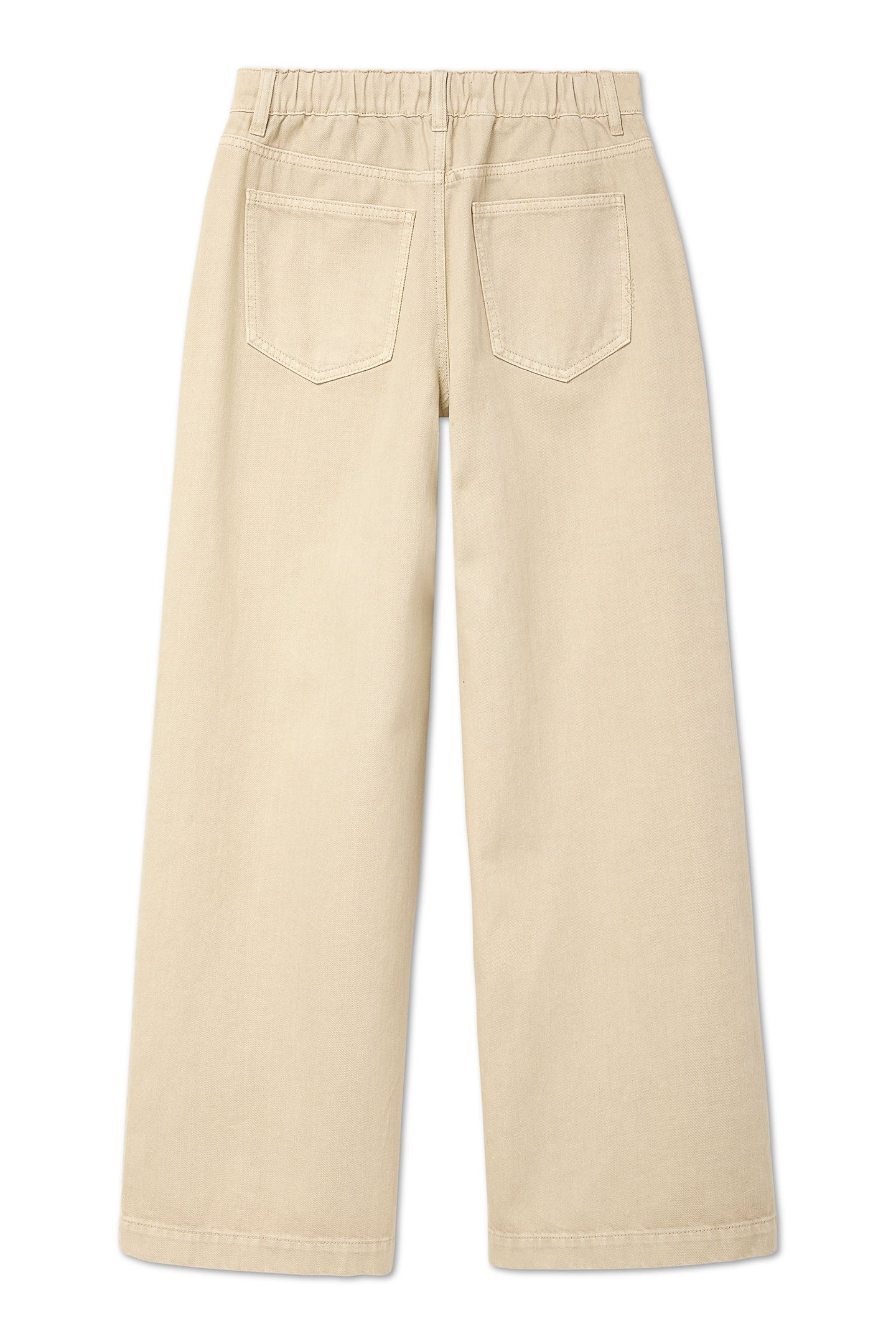 DRAWSTRING WIDE LEG OYSTER GRAY 6