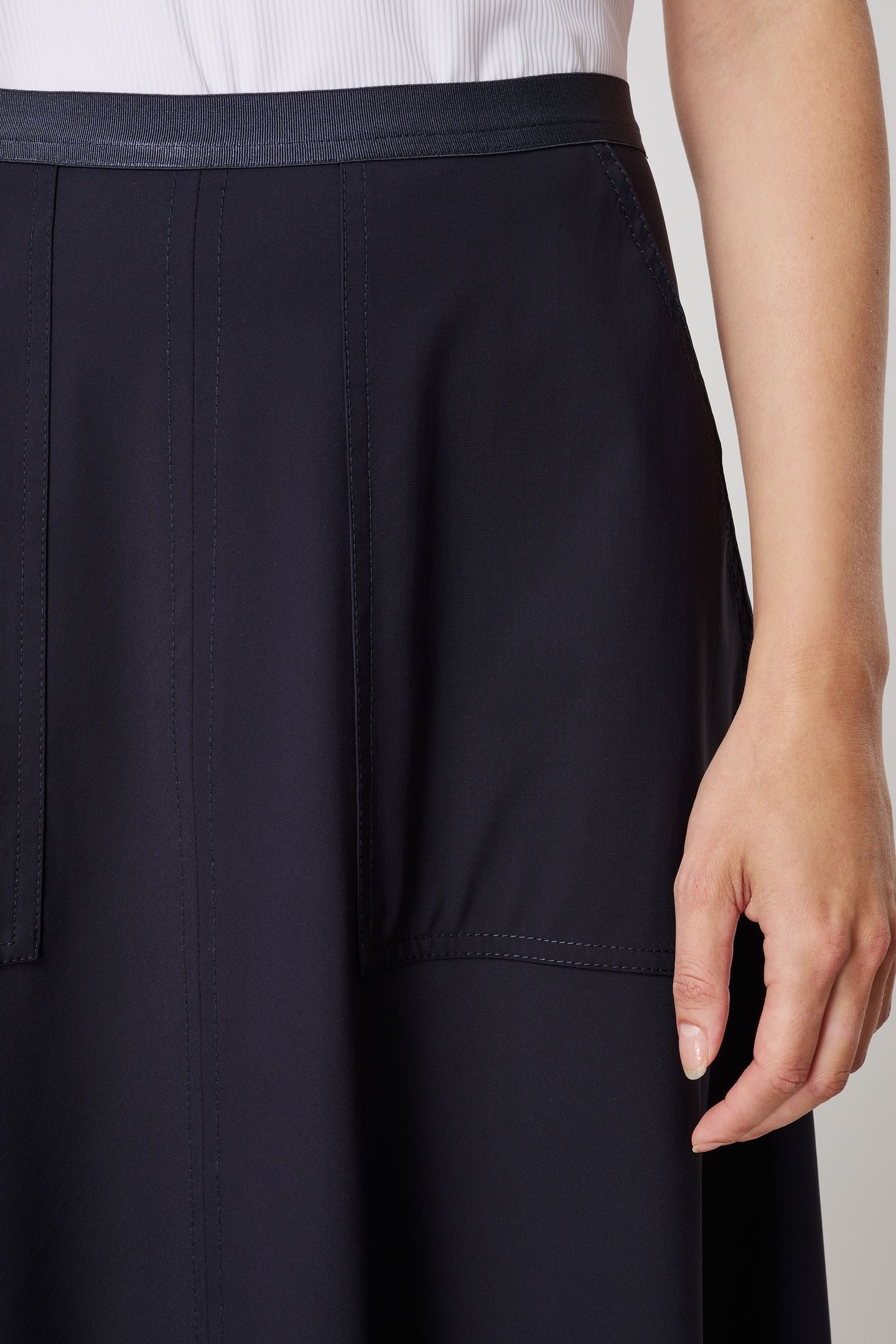 SELBY SKIRT INK BLUE 3